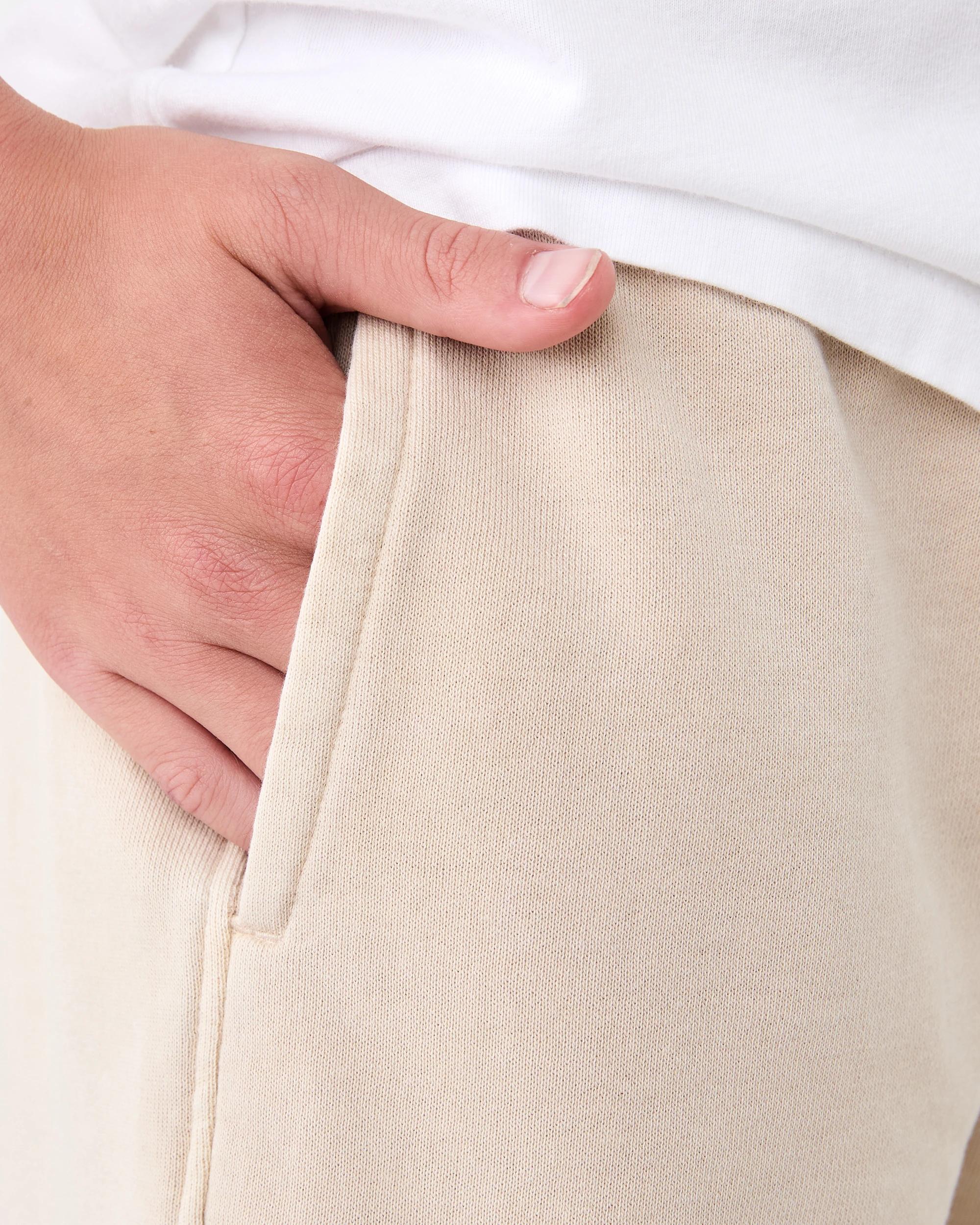 3 Washed Knit Shorts Bge Ntrl, 3 of 5