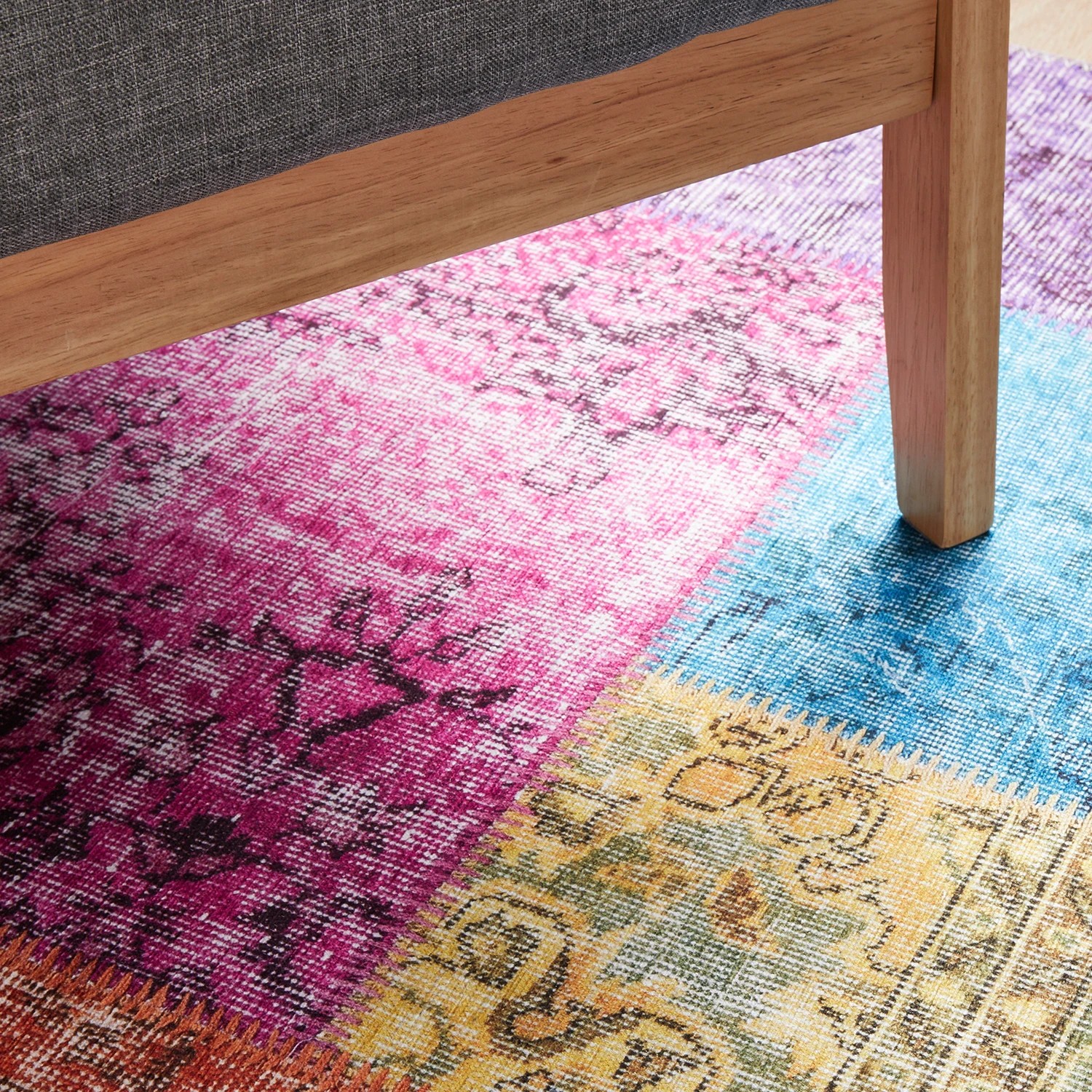 5 Common Ground Rugs Bazaar 167 140x70cm - Small Power Loomed Floor Rug - Assorted, 5 of 9