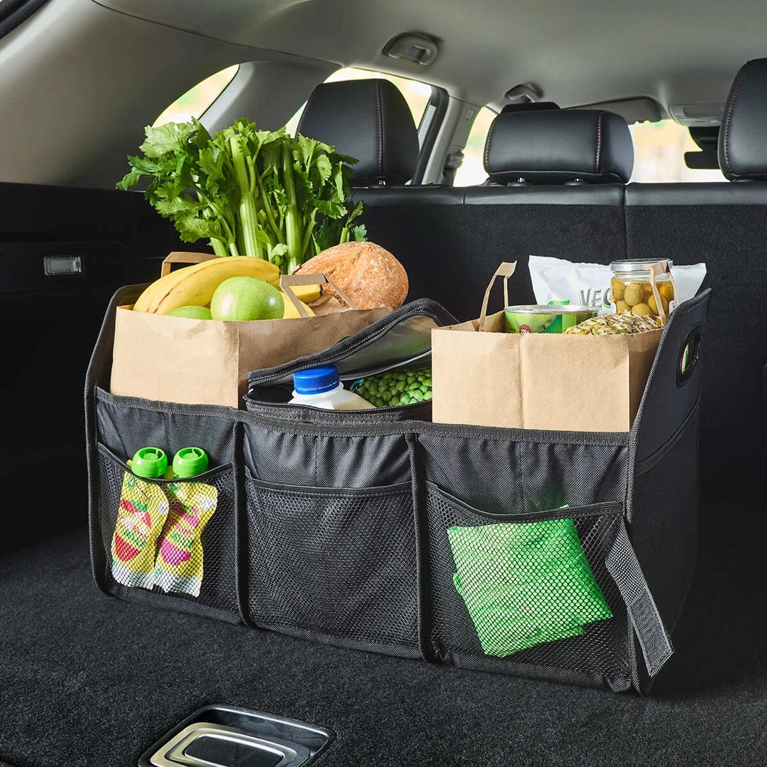 1 Car Organiser with Cooler Bag, 1 of 10