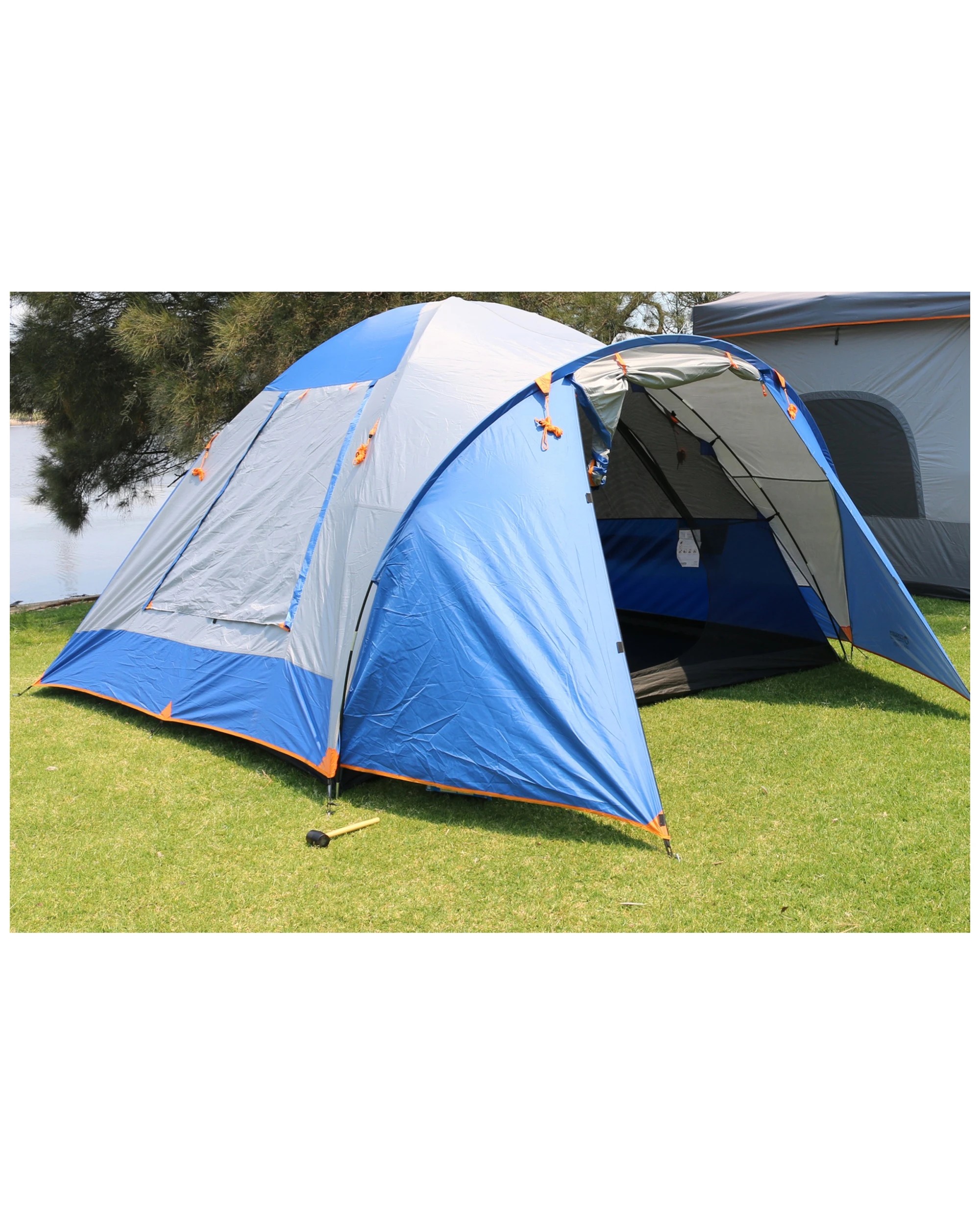 3 Wildtrak Tanami 3V Camping Dome Tent With Carry Bag 2050 x 2050 x 1250mm - Blue, 3 of 3
