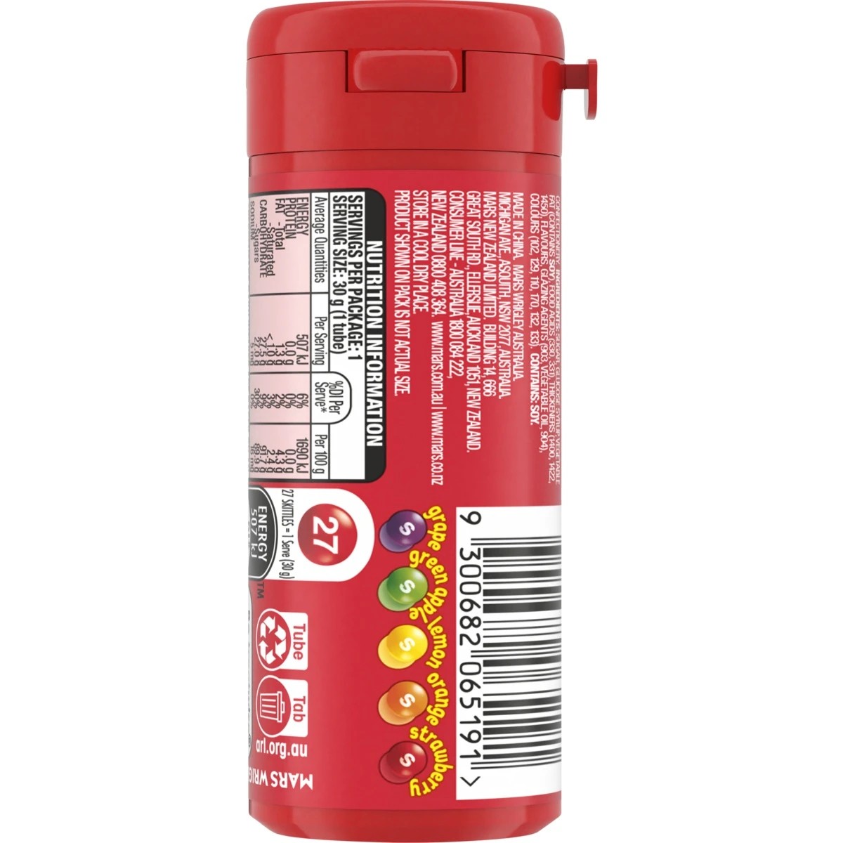 2 Skittles Fruits Chewy Lollies Tube 30g, 2 of 6