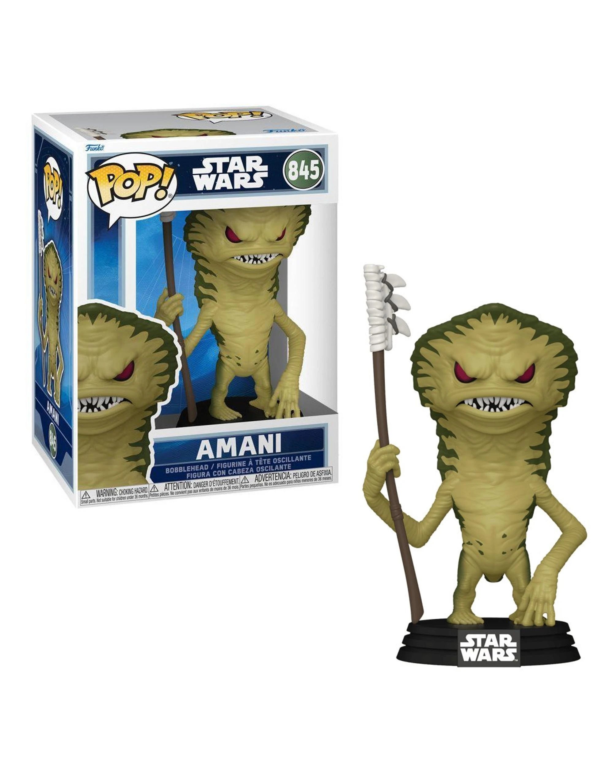 1 Star Wars The Mandalorian and Grogu Amani Funko POP! Vinyl, 1 of 3