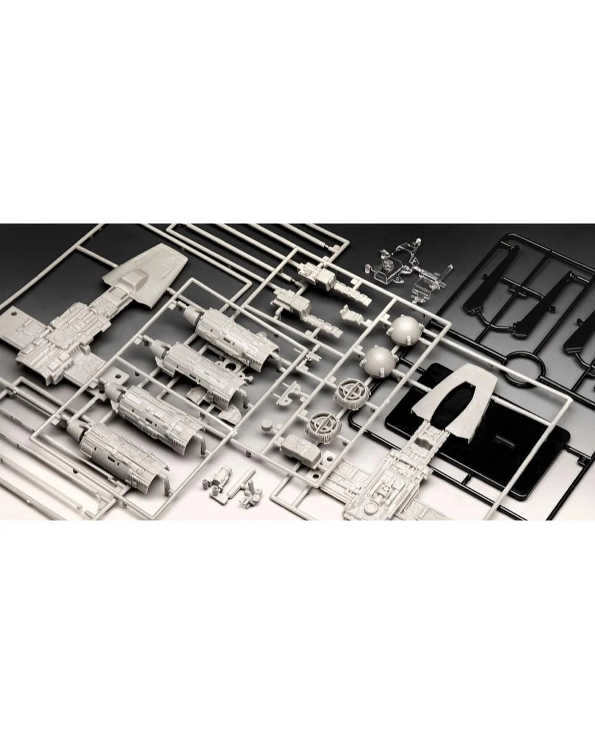 8 Revell Star Wars Return of the Jedi 40th Anniversary Y-Wing Fighter 1:72 Scale Model Kit Gift Set, 8 of 8