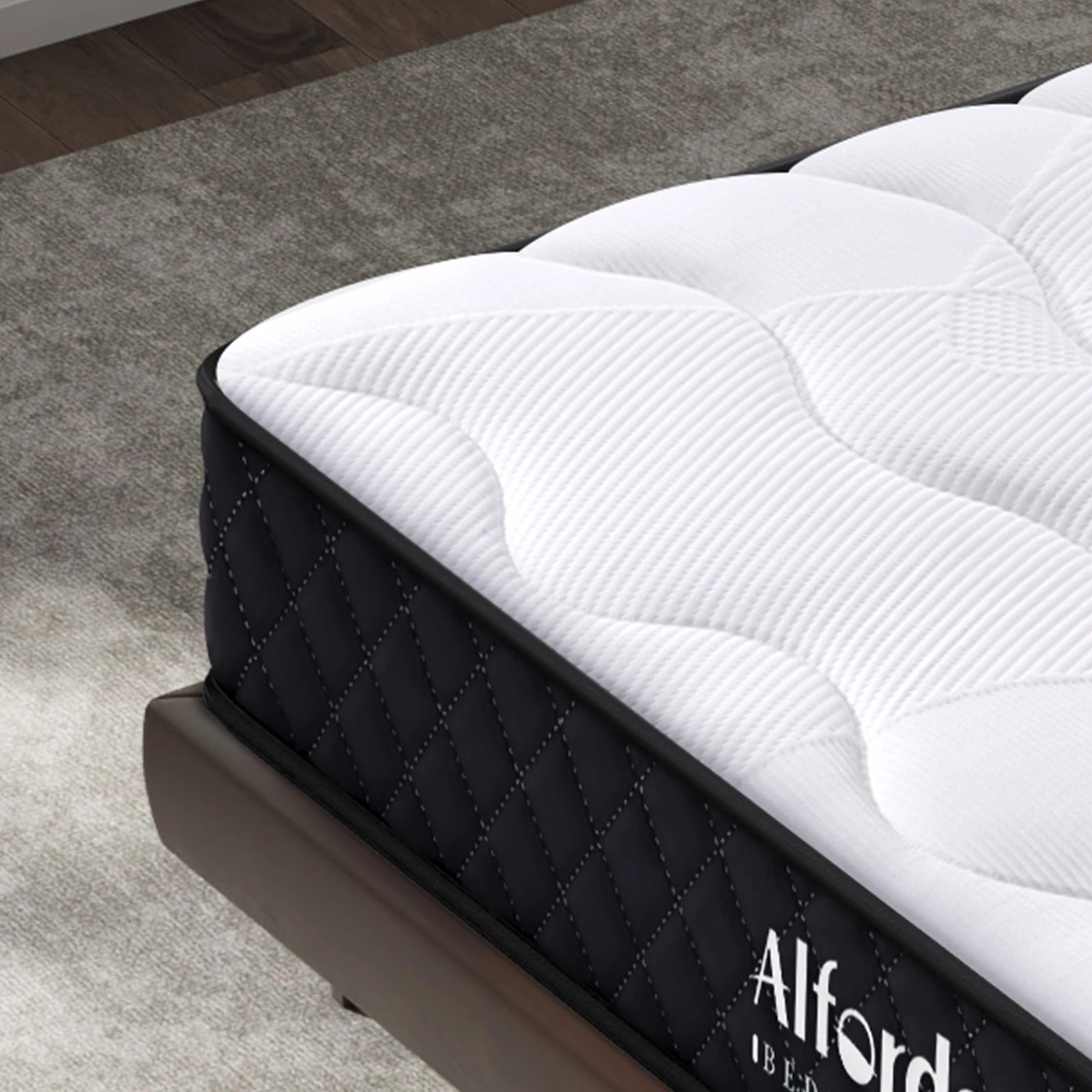 5 Alfordson Mattress 15CM Tight Top Spring Foam Bedding Medium Firm - Queen Bed, 5 of 10