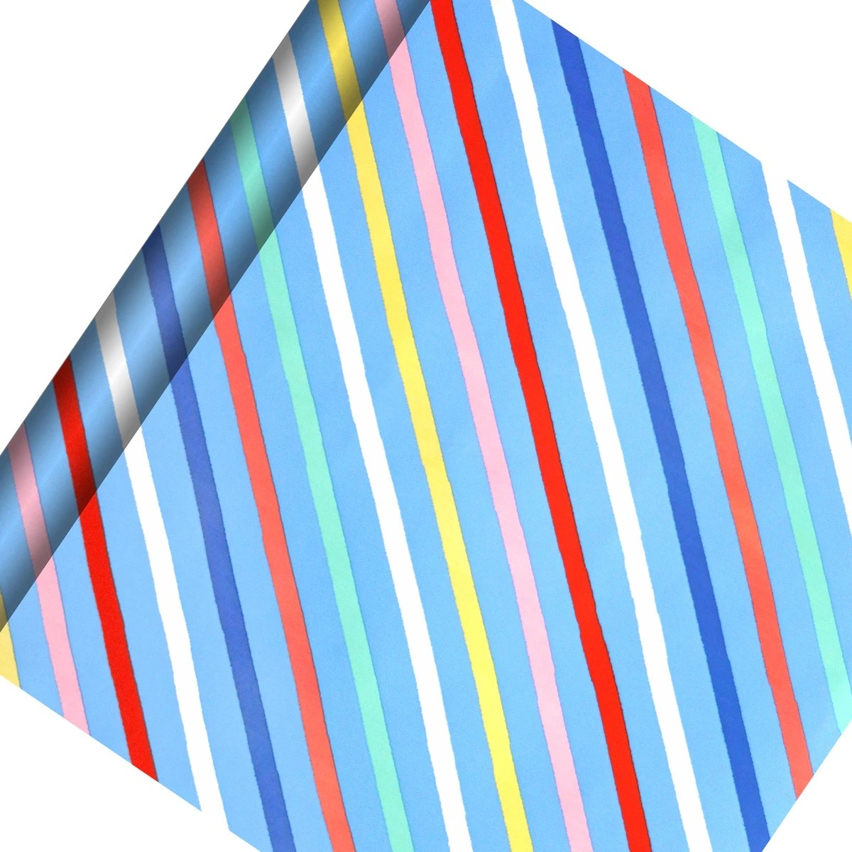 1 Creative Publishing by Hallmark Gift Wrap Roll - Colourful Stripes, 1 of 3