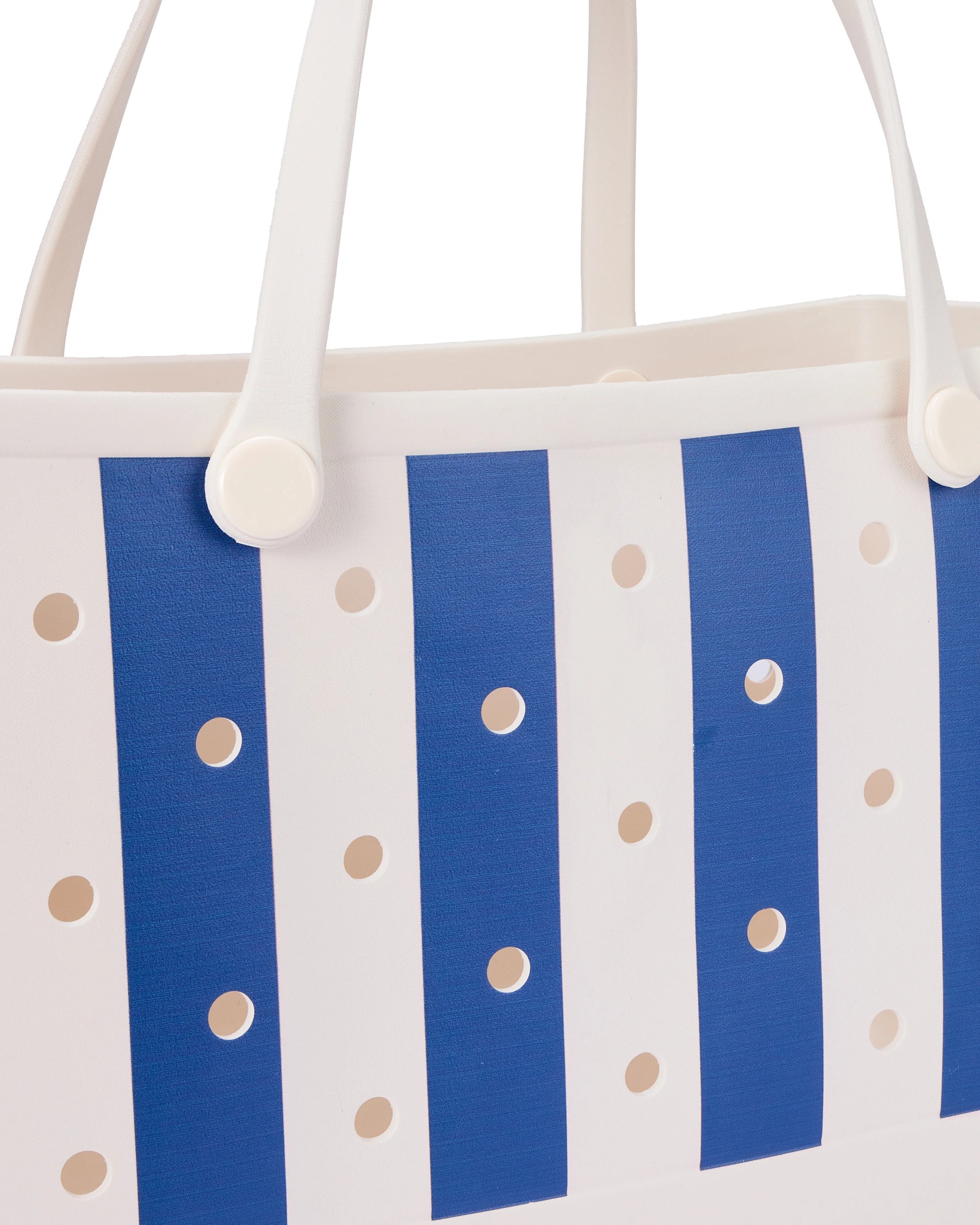 3 EVA Tote Bag - Blue Stripe, 3 of 5