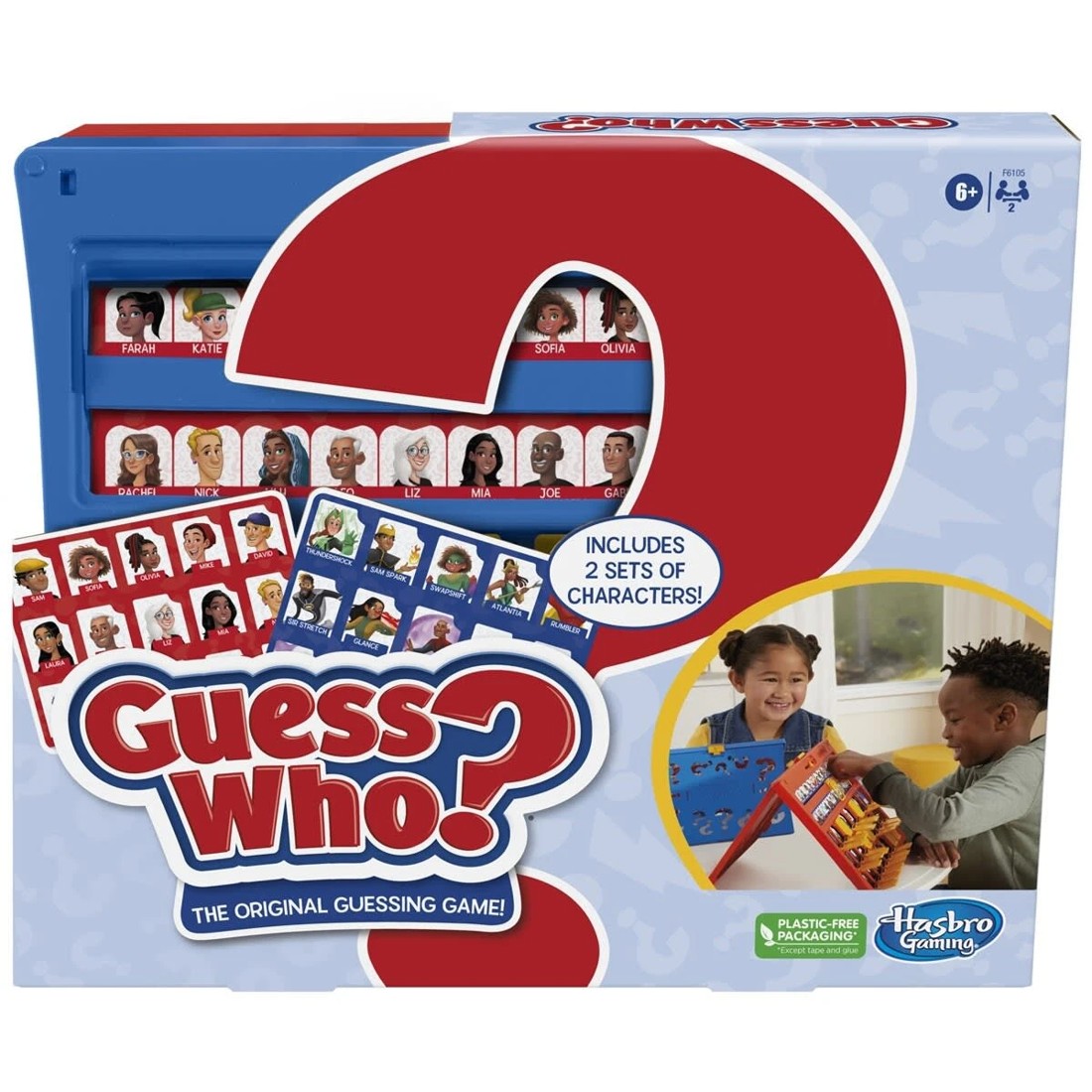 1 Guess Who? Game - Original Guessing Board Game, 1 of 4