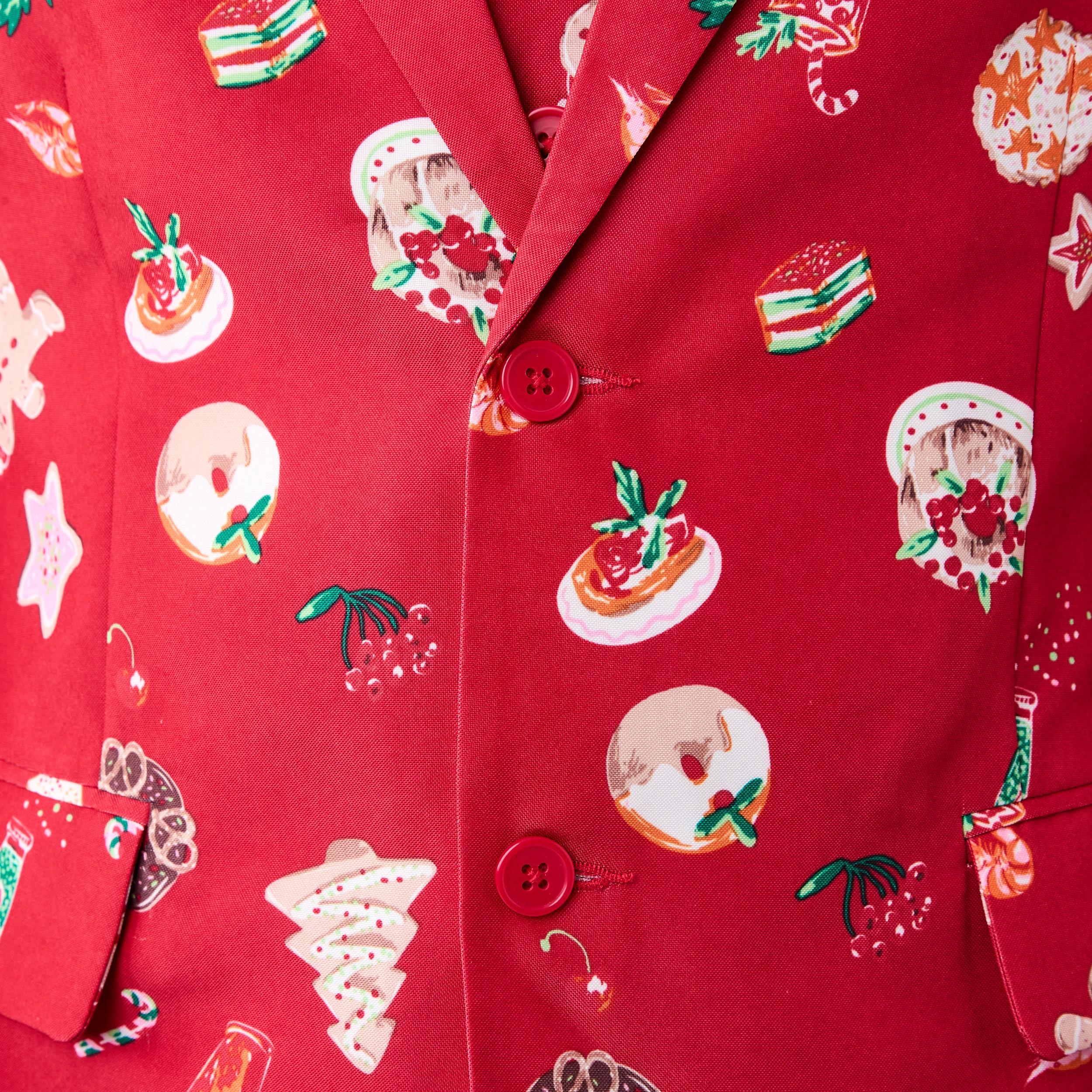 6 Christmas Jacket Red Xmas, 6 of 8