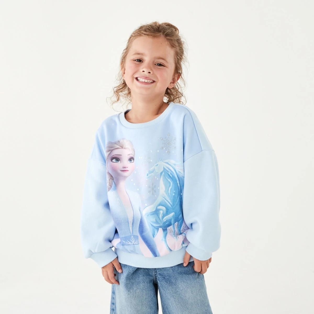1 Frozen License Crew Neck Sweatshirt Elsa, 1 of 8