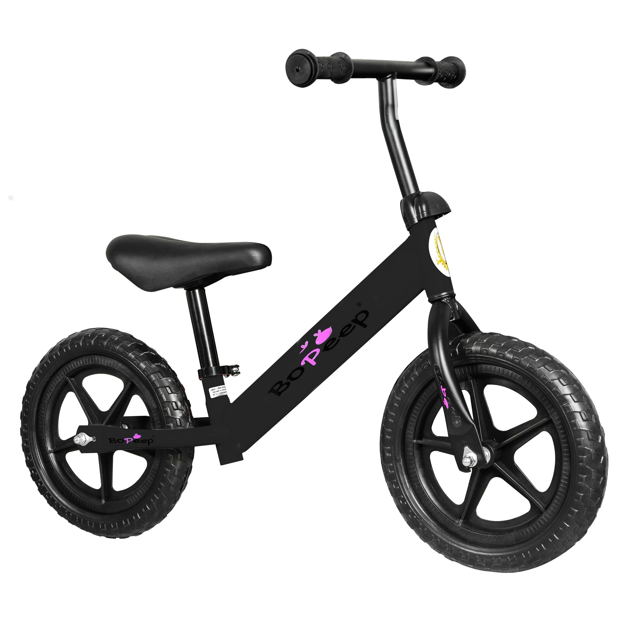 2 Bopeep Kids Balance Bike - Black, 2 of 6