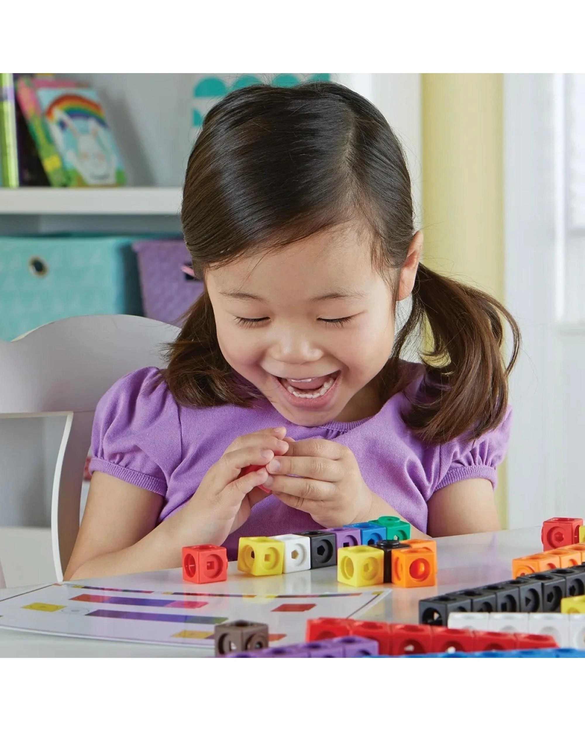 5 Learning Recourses Mathlink Cubes Early Math Activity Set, 5 of 6