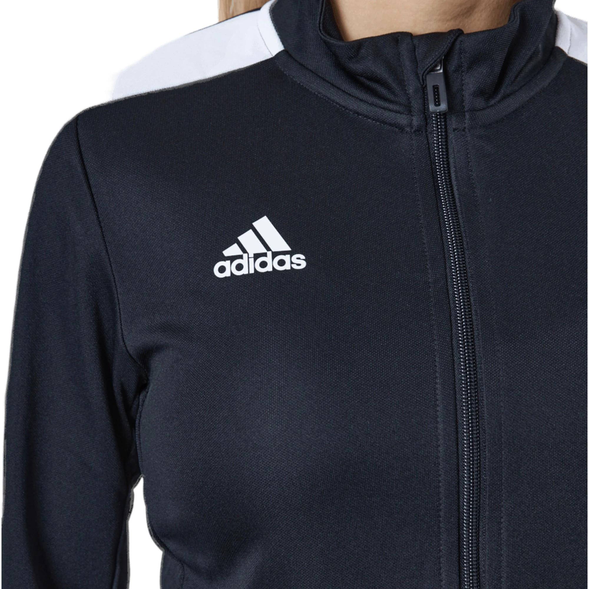 4 Adidas Womens Tiro TKJKT ES Track Top Jacket Black BLACK, 4 of 5