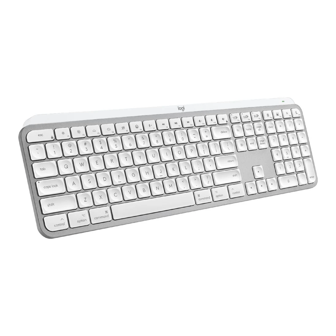 3 Logitech MX Keys Wireless Keyboard Mini Mac White, 3 of 6