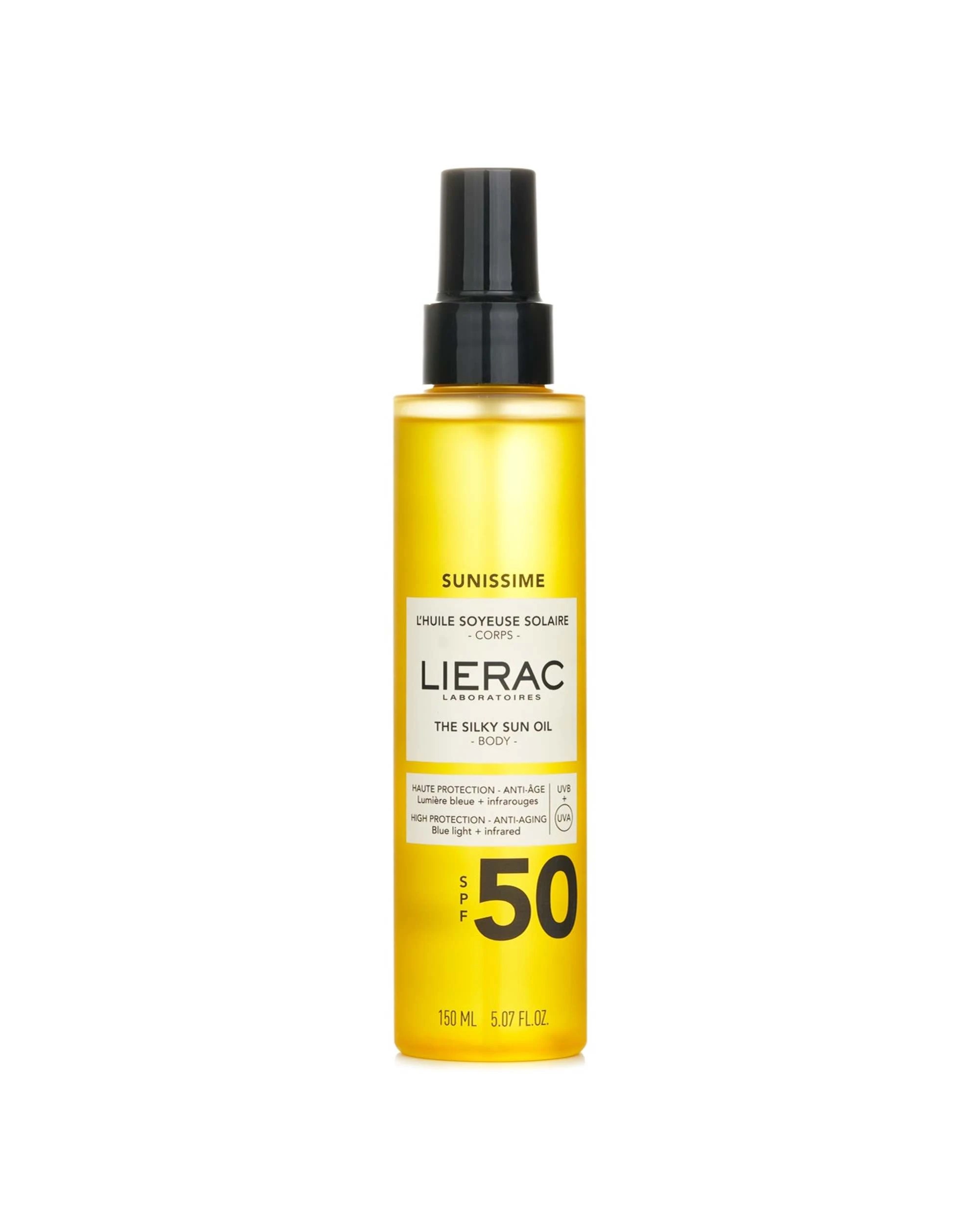 1 Lierac Sunissime The Silky Sun Oil Body SPF 50  150ml, 1 of 3