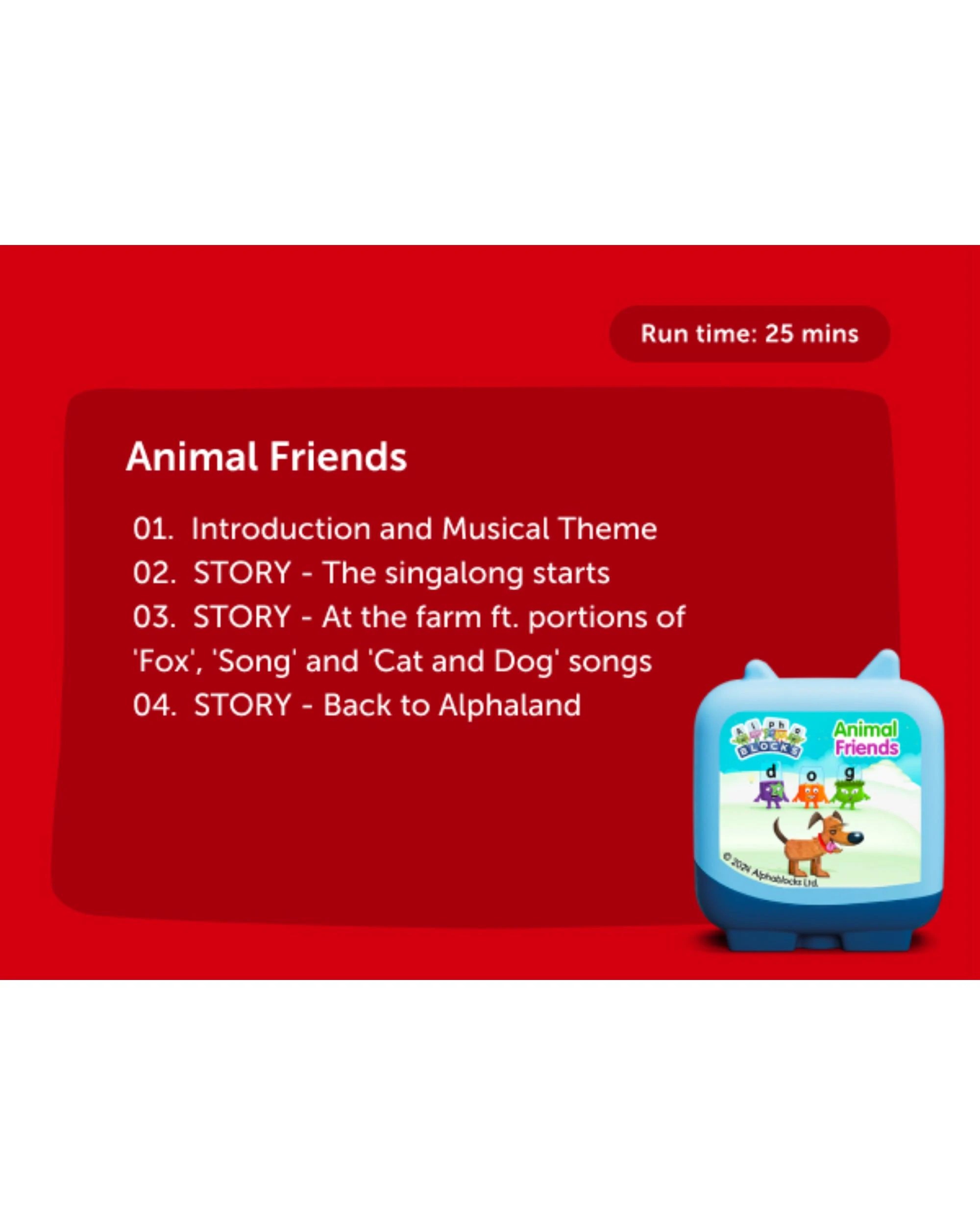5 Tonies  Alphablocks - Alphablocks Clever Pocket Tonie - Multi, 5 of 7