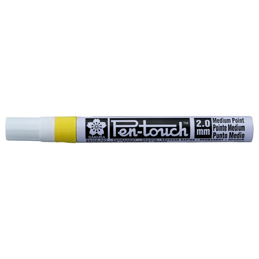 3 Sakura Pen-touch Paint Marker 2mm Yellow, 3 of 5