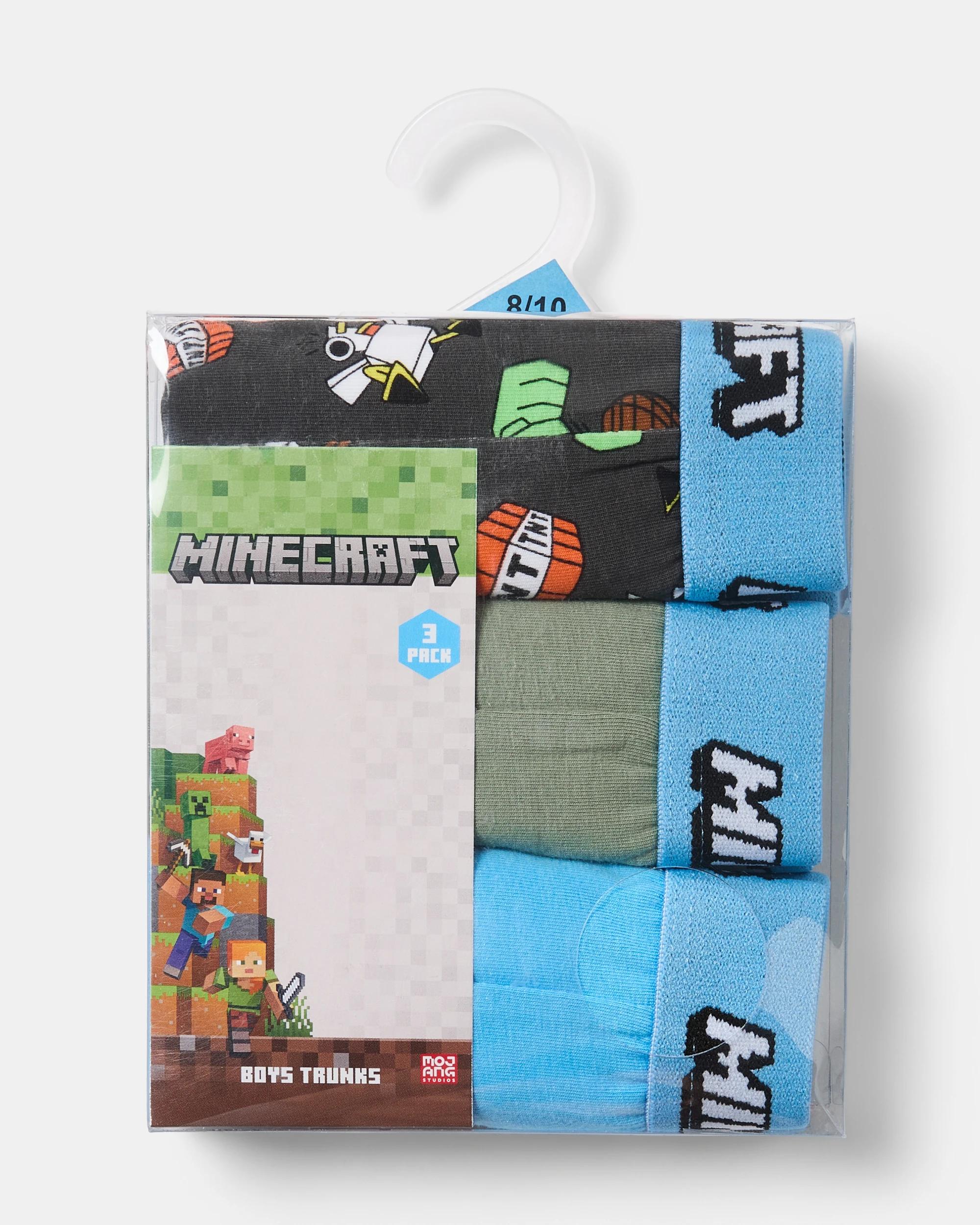 6 3 Pack Minecraft License Trunks Minecraft, 6 of 6