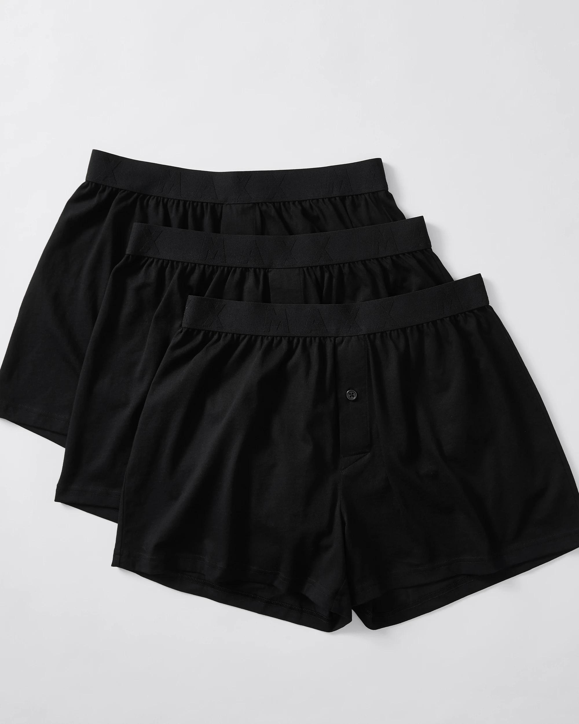 5 Maxx 3 Pack Knit Boxers NO COLOUR, 5 of 6