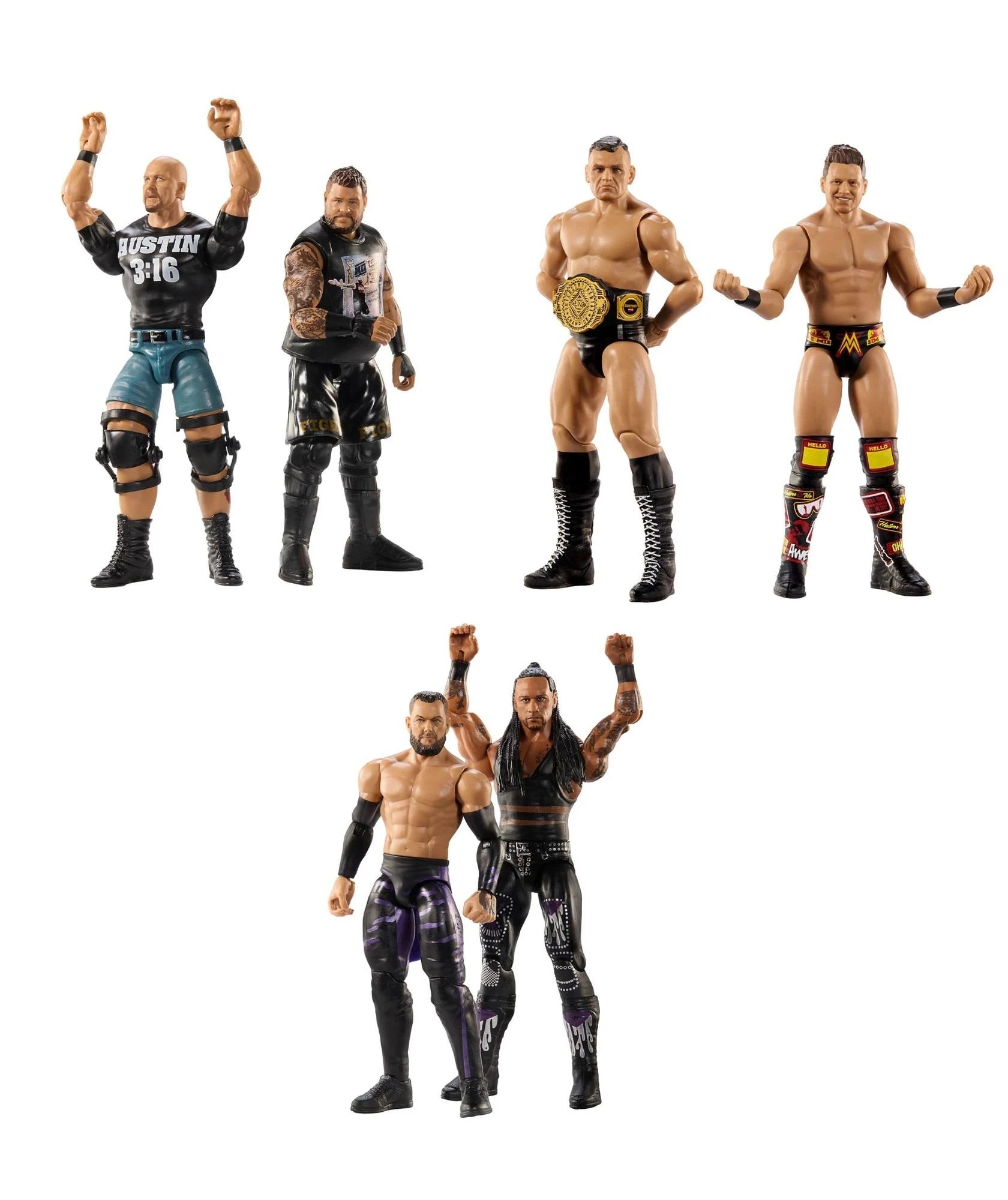 2 Mattel WWE Main Event Showdown 2-Pack - Assorted - Multi, 2 of 8