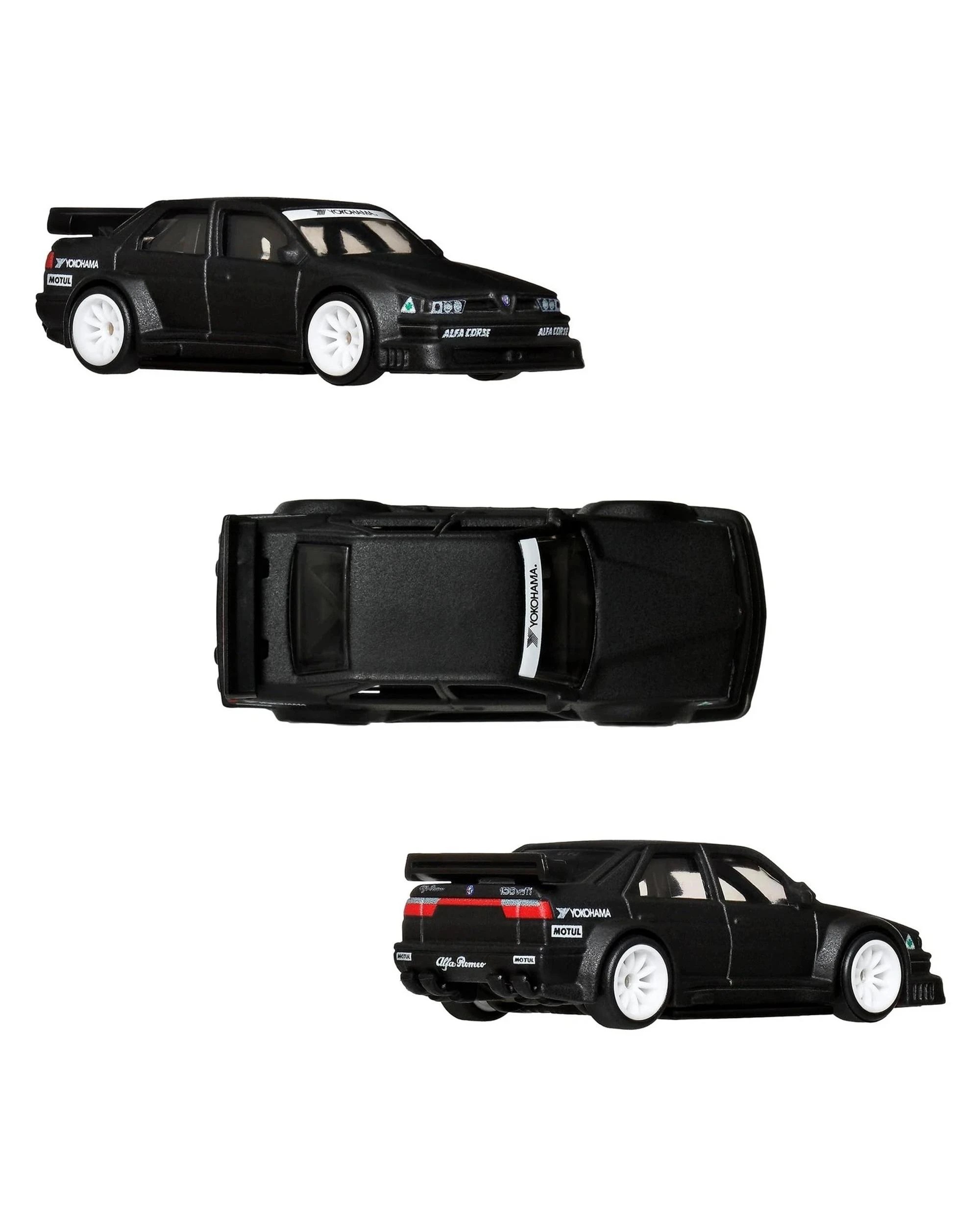 2 Hot Wheels Premium Car Culture Alfa Romeo 155 V6 TI and 1969 33 Stradale Diecast Vehicle 2 Pack - Multi, 2 of 3