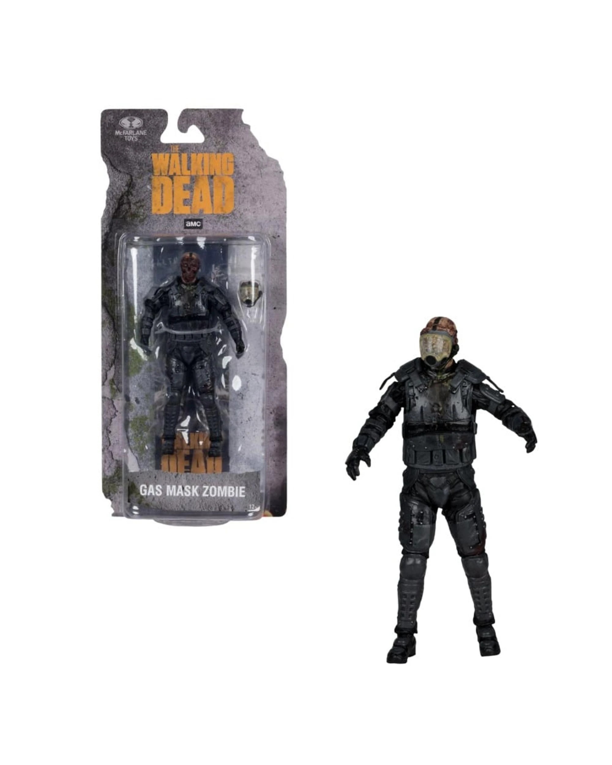 1 McFarlane The Walking Dead Gas Mask Zombie Season 4, 5 Inch Figure, 1 of 7