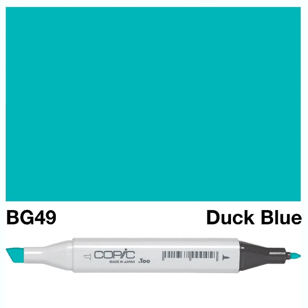 3 Copic Classic Original Dual Nib Marker BG49 Duck Blue, 3 of 3