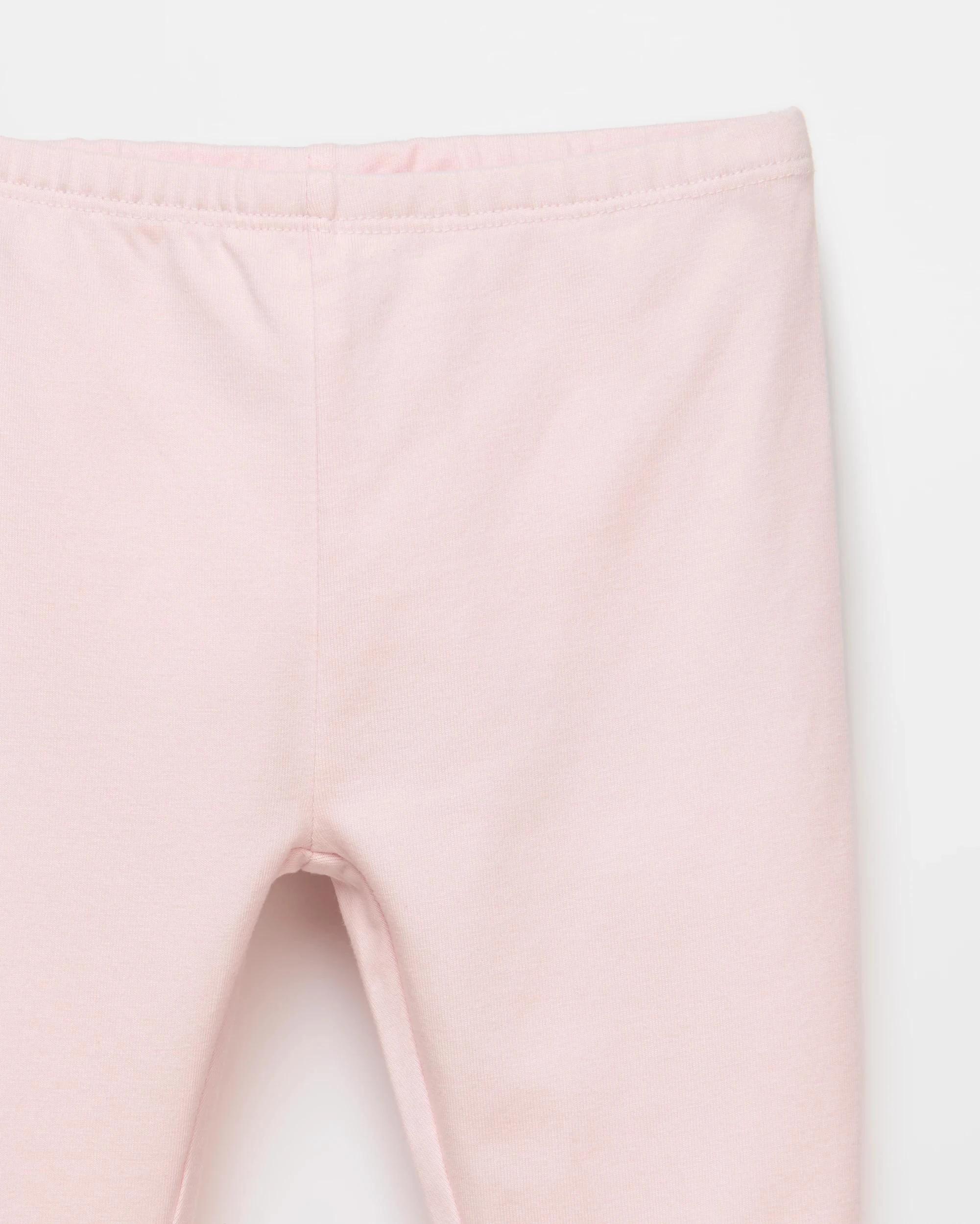 5 Target Baby Baby Organic Cotton Leggings 3 Pack PINK/GARDENIA/MAUVE, 5 of 5