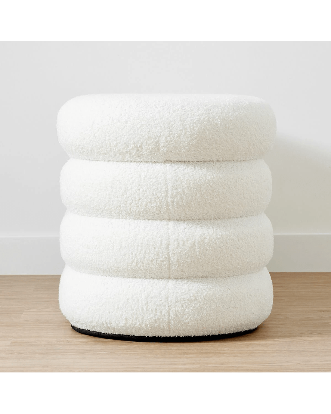 3 Boucle Storage Bench, 3 of 10