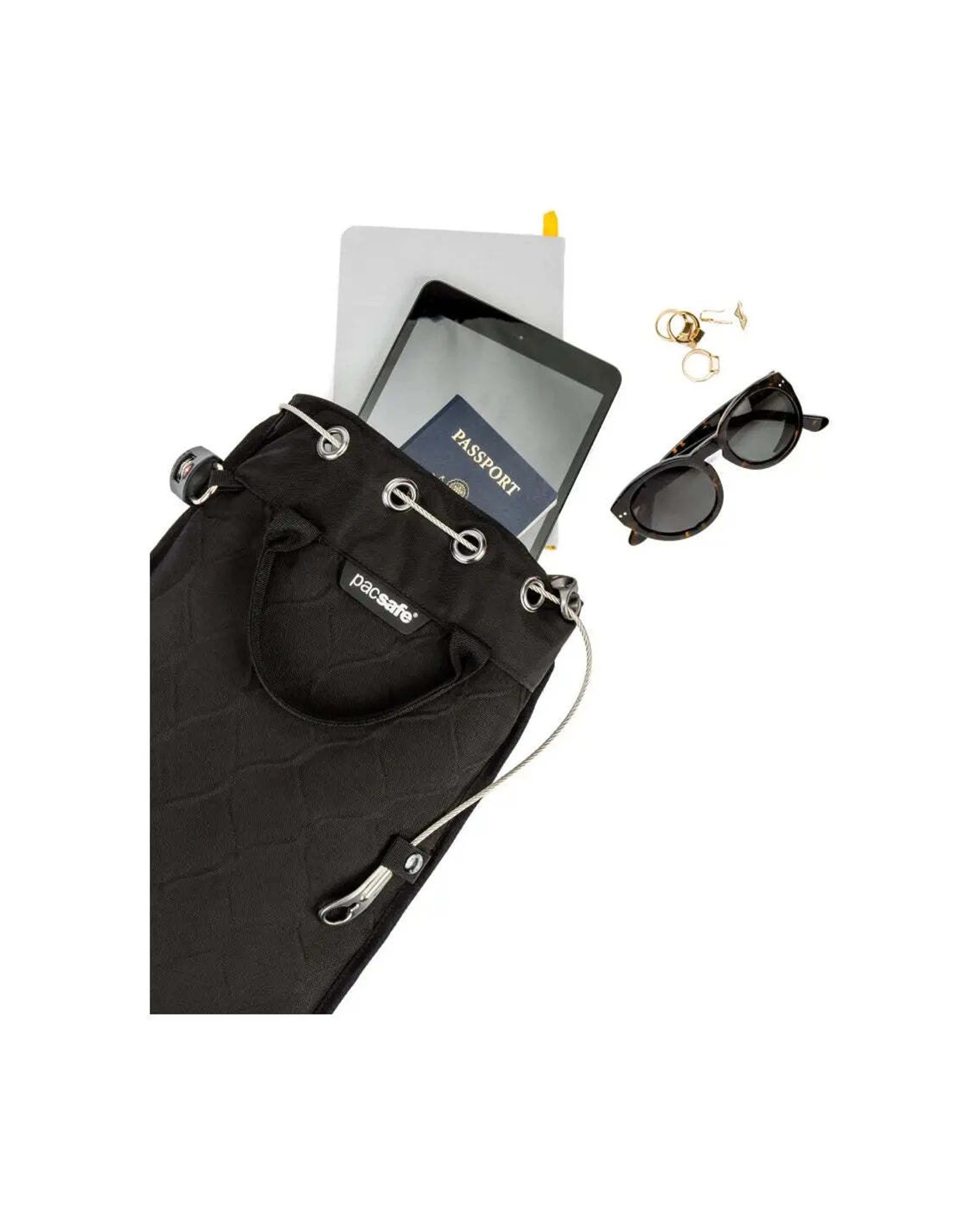 3 Pacsafe Travelsafe 5L GII Portable Anti-Theft Safe TSA Lock Travel Accessory - Black, 3 of 3