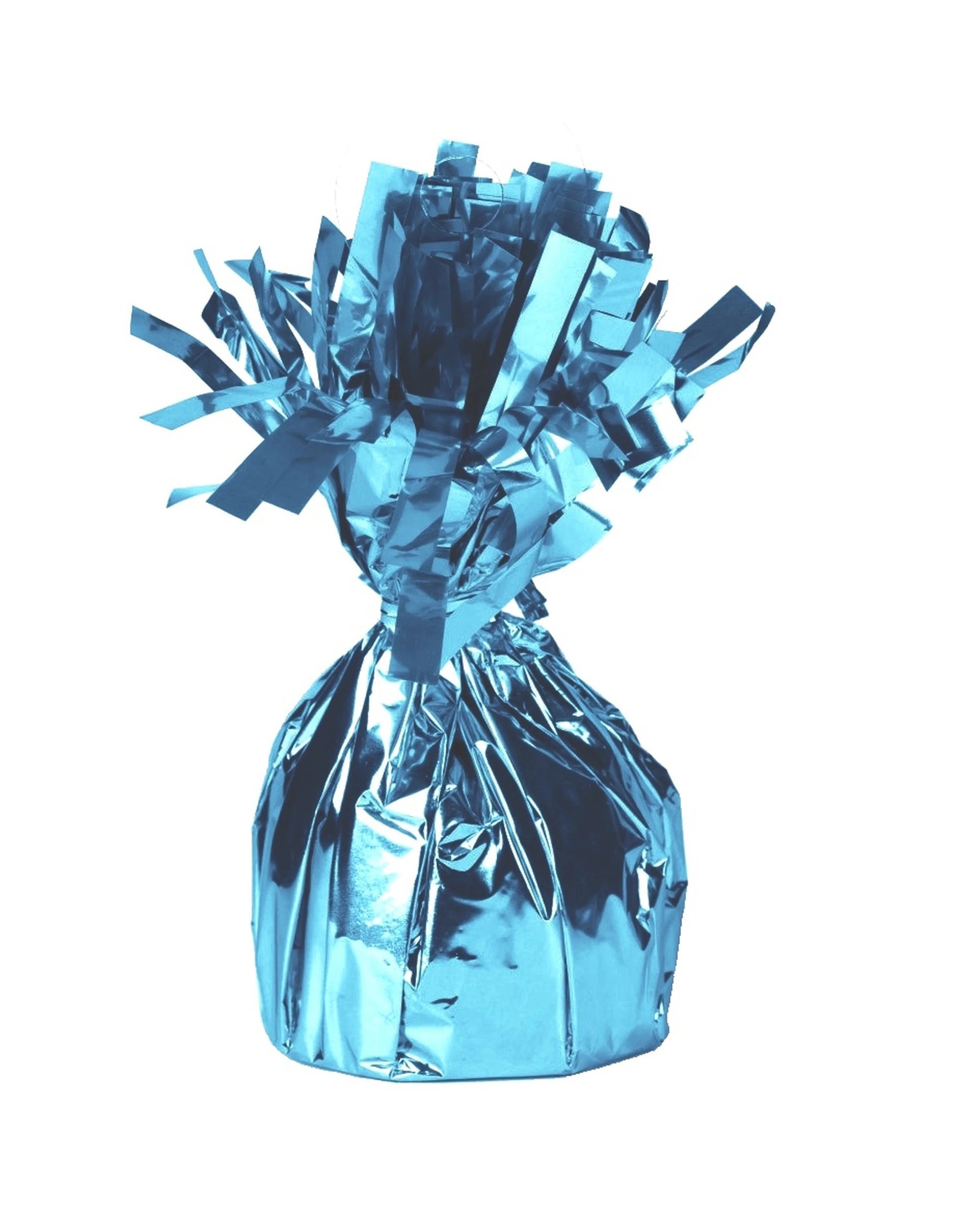 1 Party Maker Metallic Light Blue Foil Balloon Weight 11cmBlue - Blue, 1 of 1