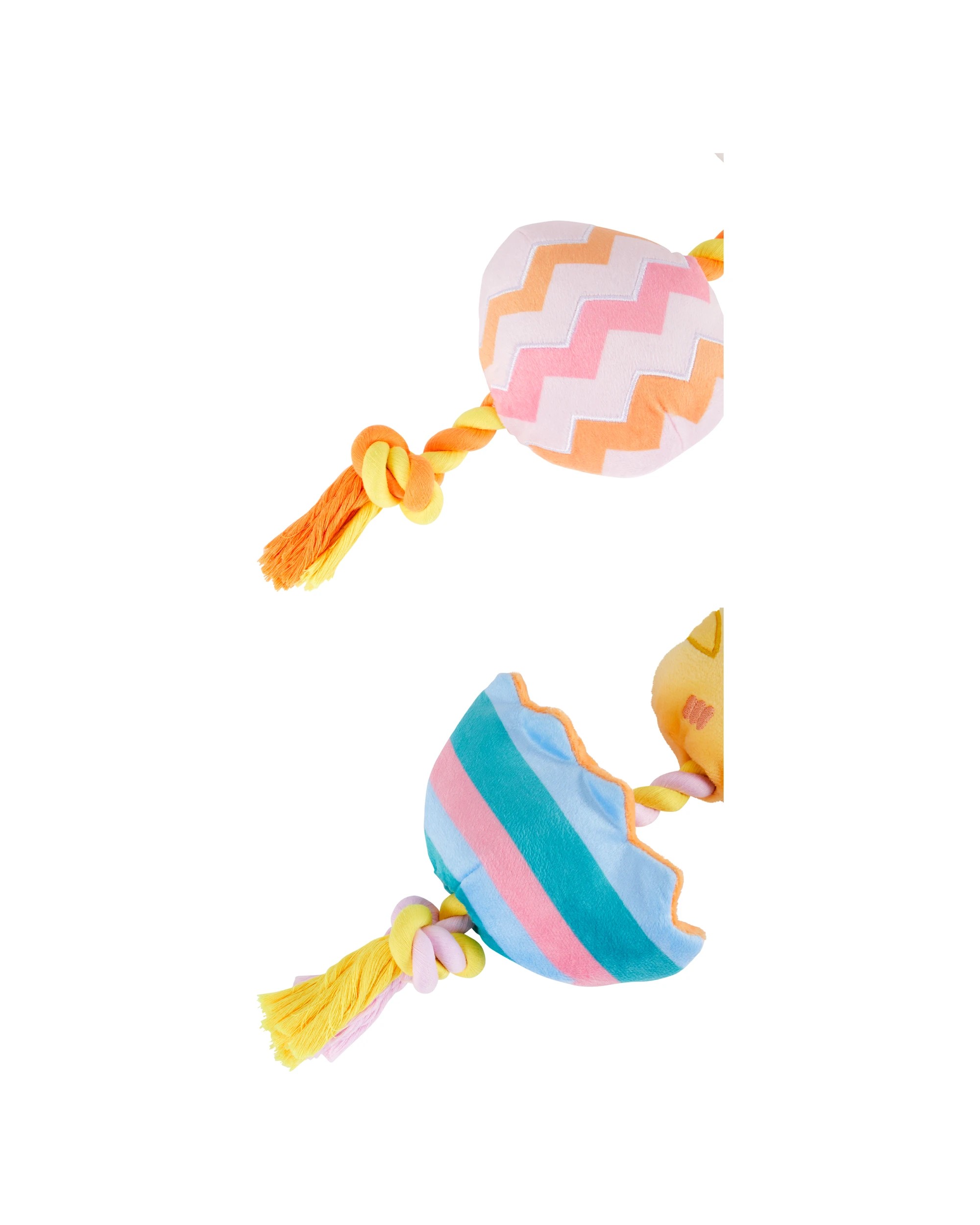 4 Pet Easter Rope and Plush - Assorted, 4 of 5