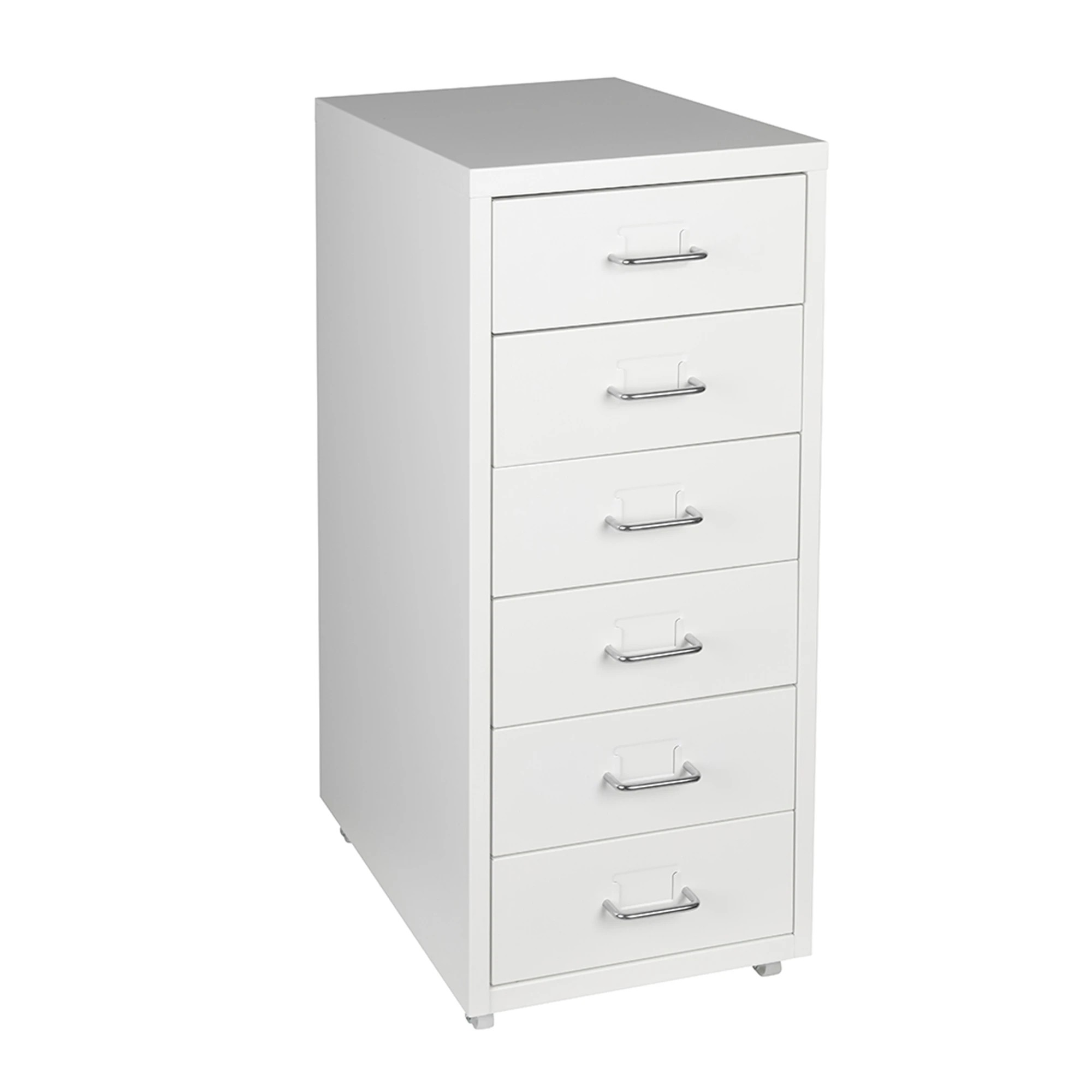 2 Levede 6 Tiers Office Drawers - White, 2 of 7