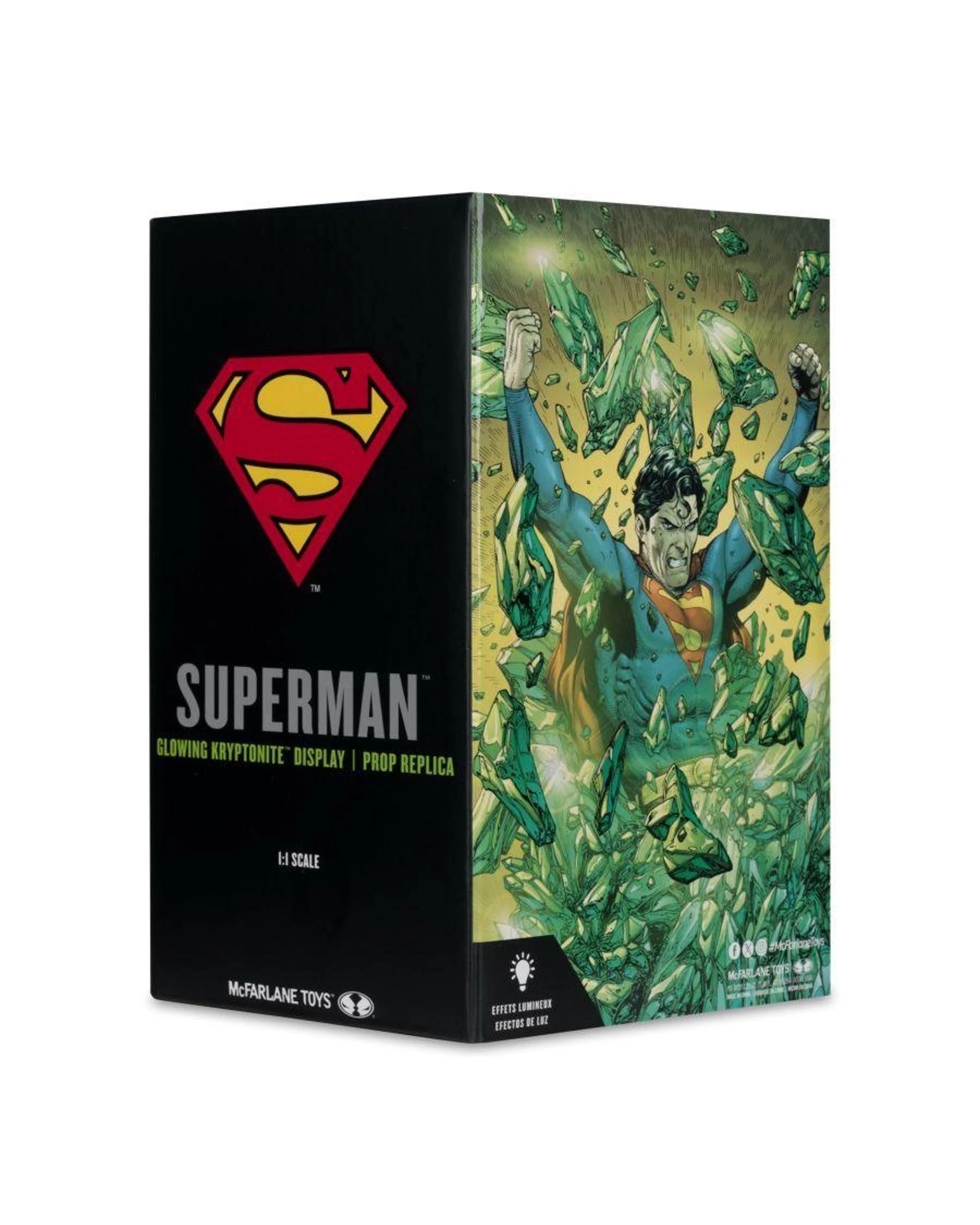 9 McFarlane DC Direct Superman Glowing Kryptonite Display 1:1 Scale Prop Replica, 9 of 9