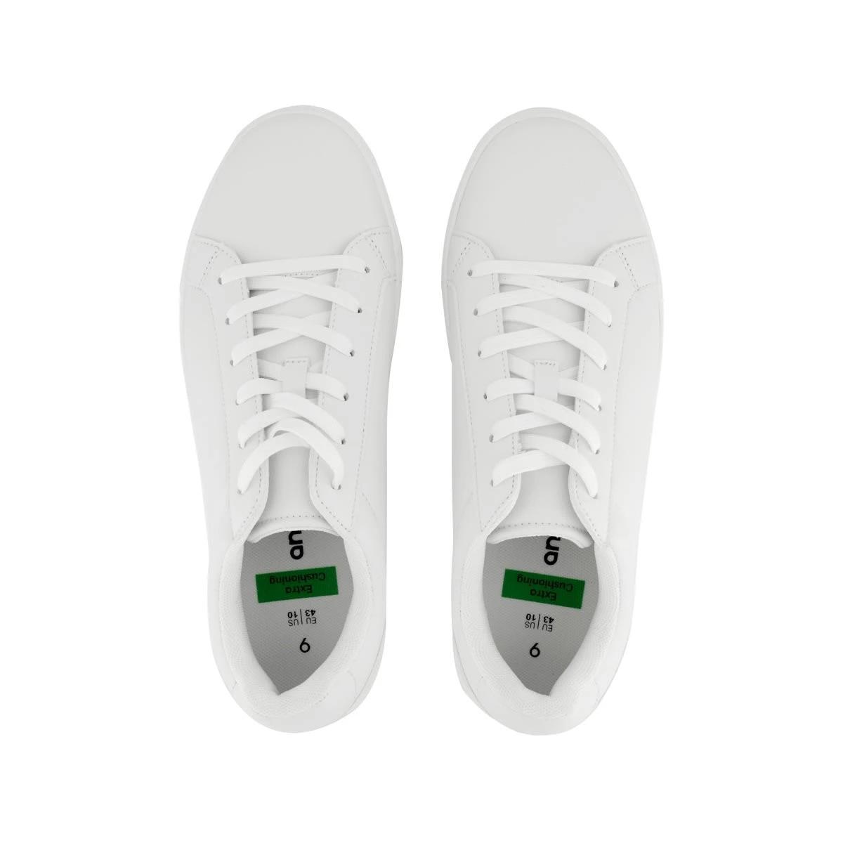 2 Casual Court Lace Up Sneakers WHITE, 2 of 5