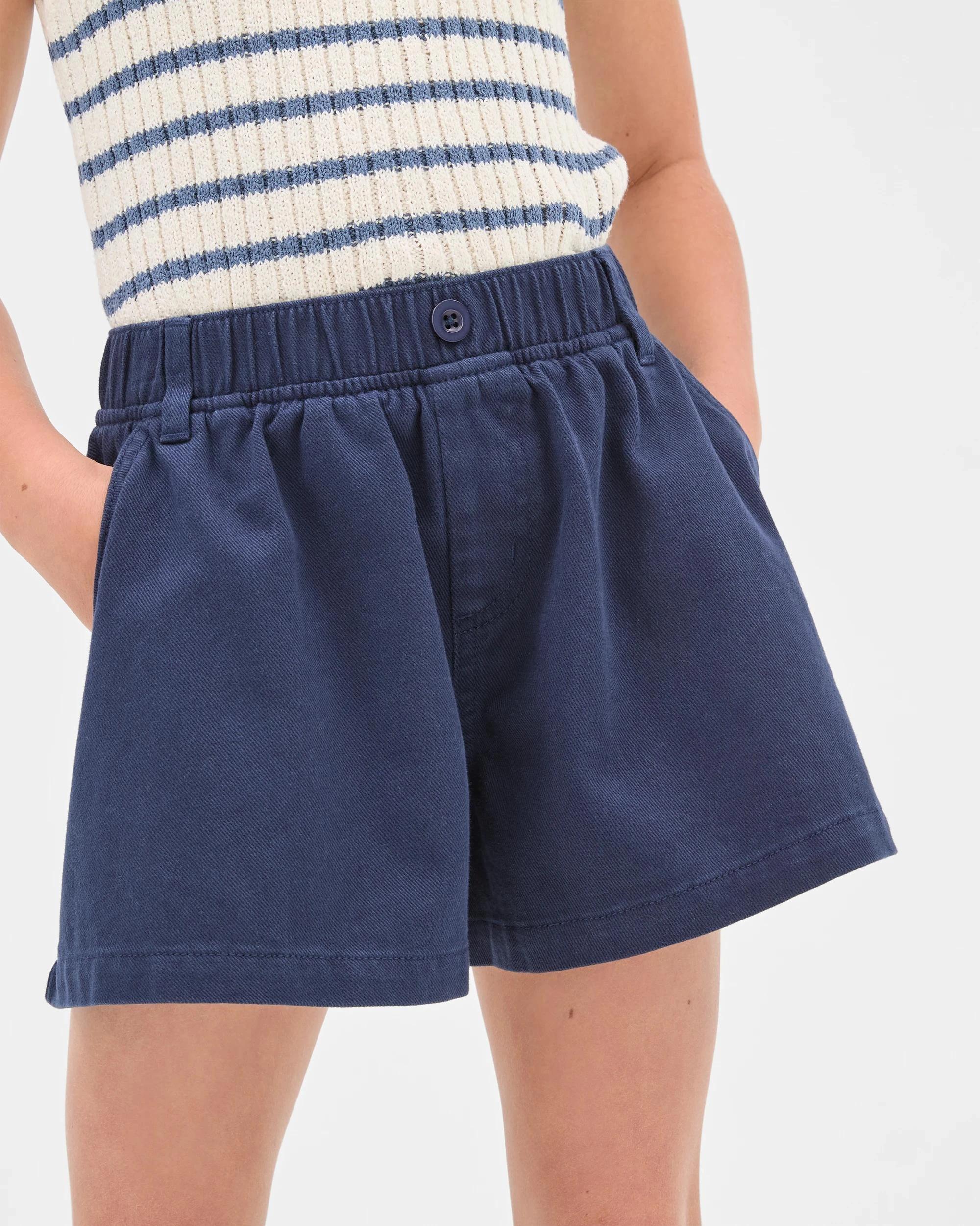 3 Target Denim Swing Shorts NAVY BLUE, 3 of 6