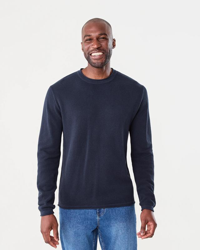 Lightweight Textured Knit Ju