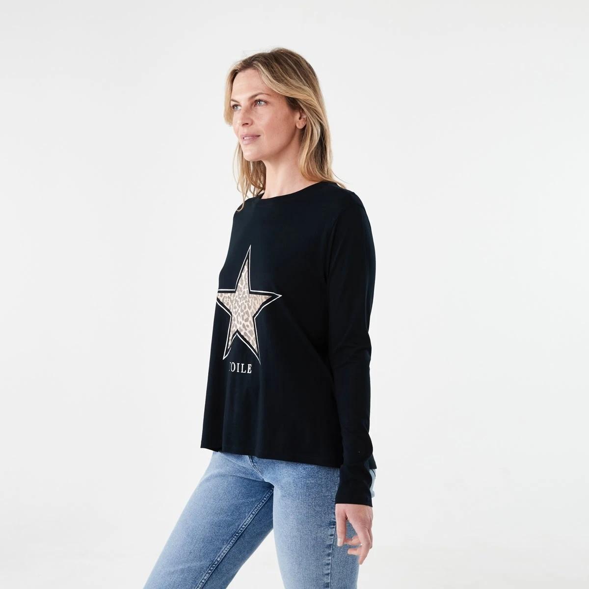 2 Long Sleeve Swing Print T-shirt Etoile, 2 of 4