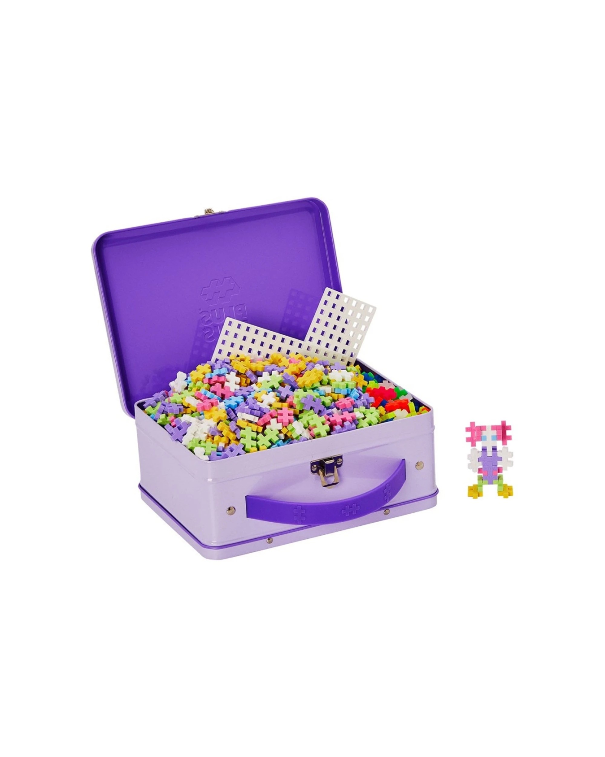 3 600pc Suitcase Pastel Metal 2D Building Puzzle Toy Kids Children, 3 of 3