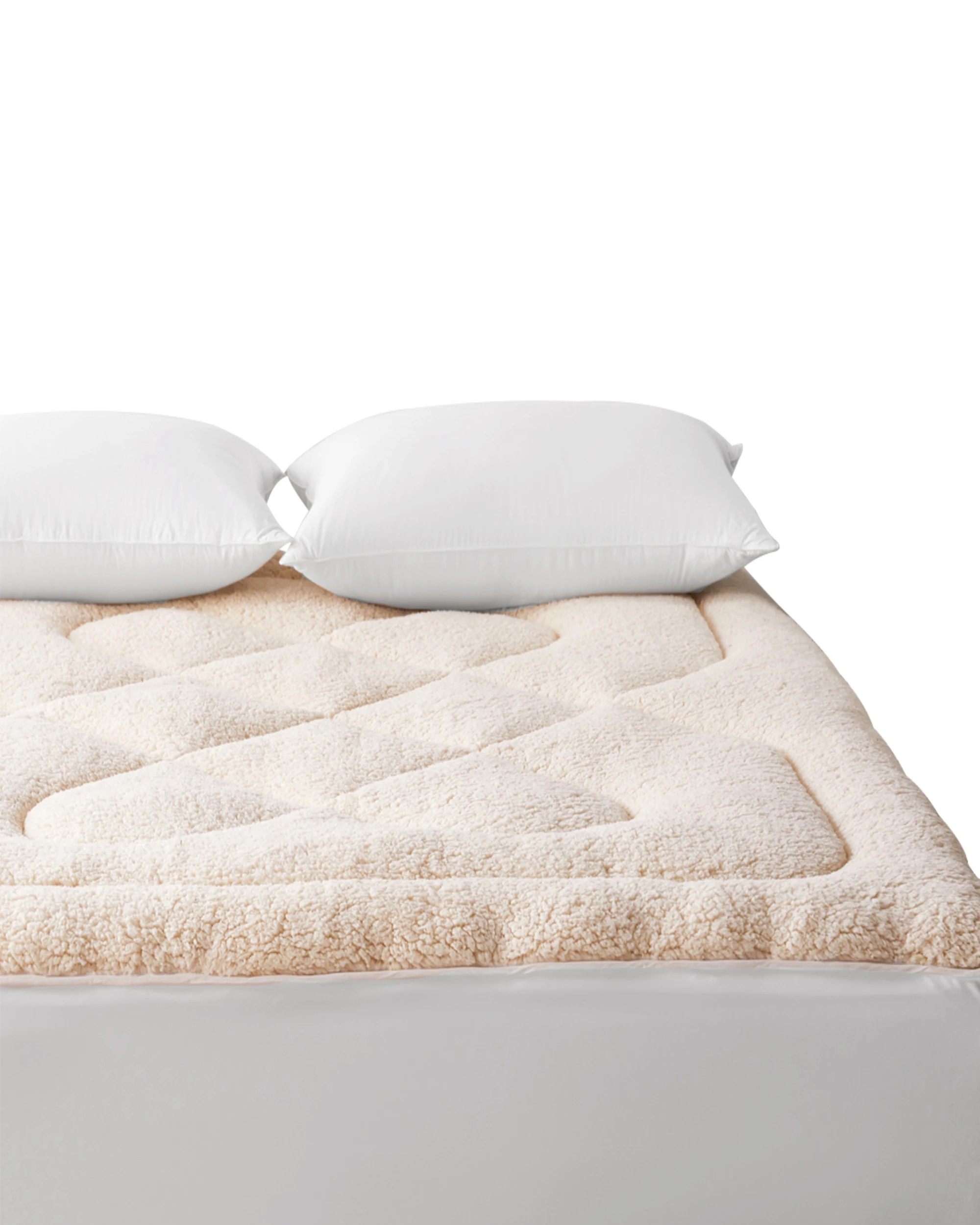 2 Dreamz Wool Mattress Topper Queen, 2 of 6