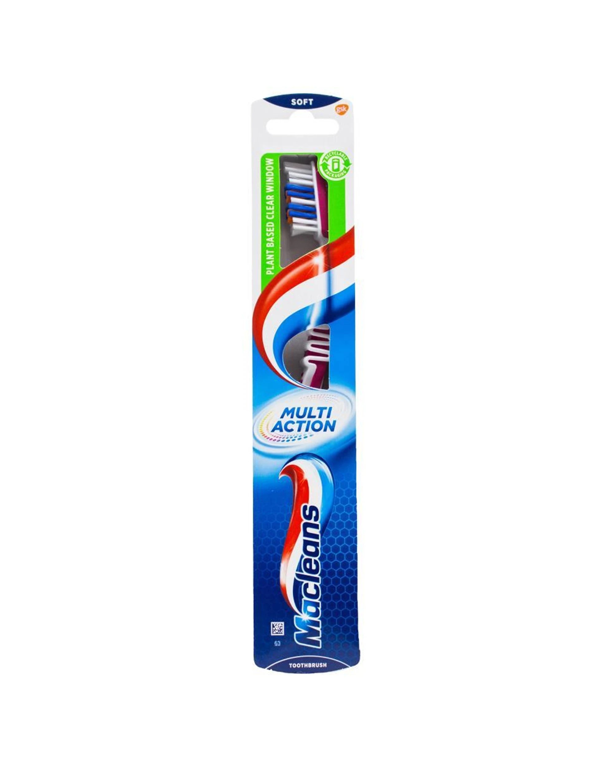 2 Macleans 12PK Toothbrush Action Soft Bristles Oral Care for Sensitive Gums Daily Use - Multi, 2 of 3