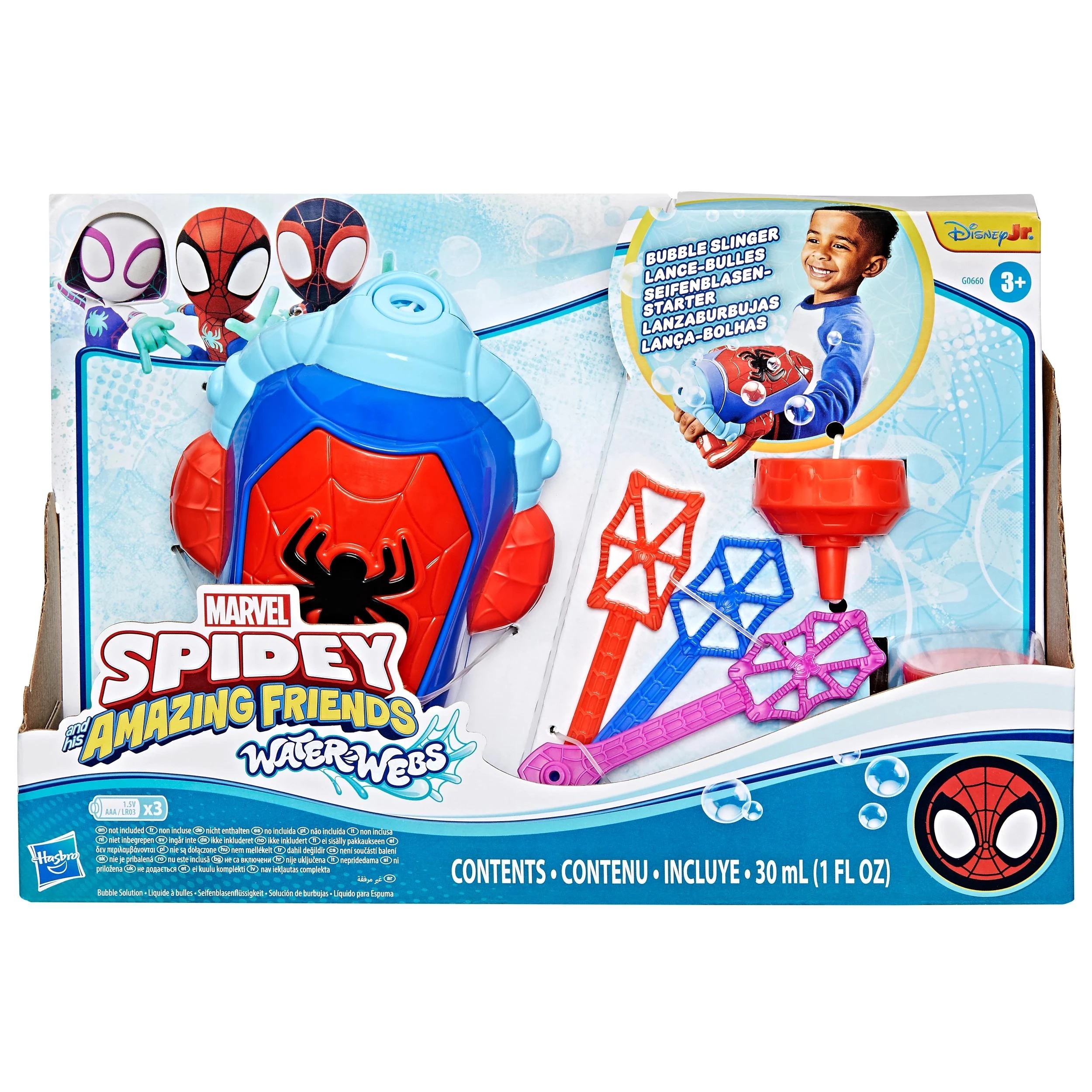 1 Disney Spidey & Friends Spidey Bubble Slinger - Multi, 1 of 4