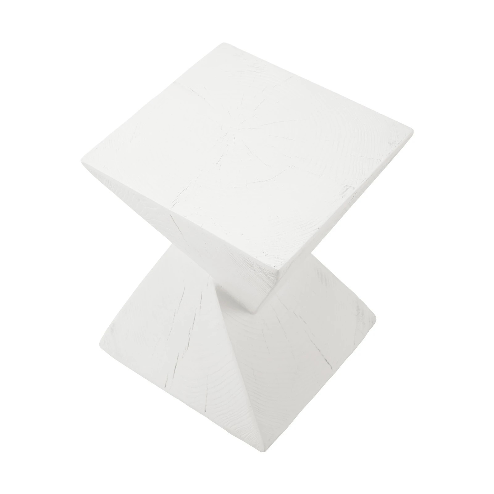 4 Oikiture Side Table Coffee Bedside End Stool Stand Stone Outdoor
 - White, 4 of 8