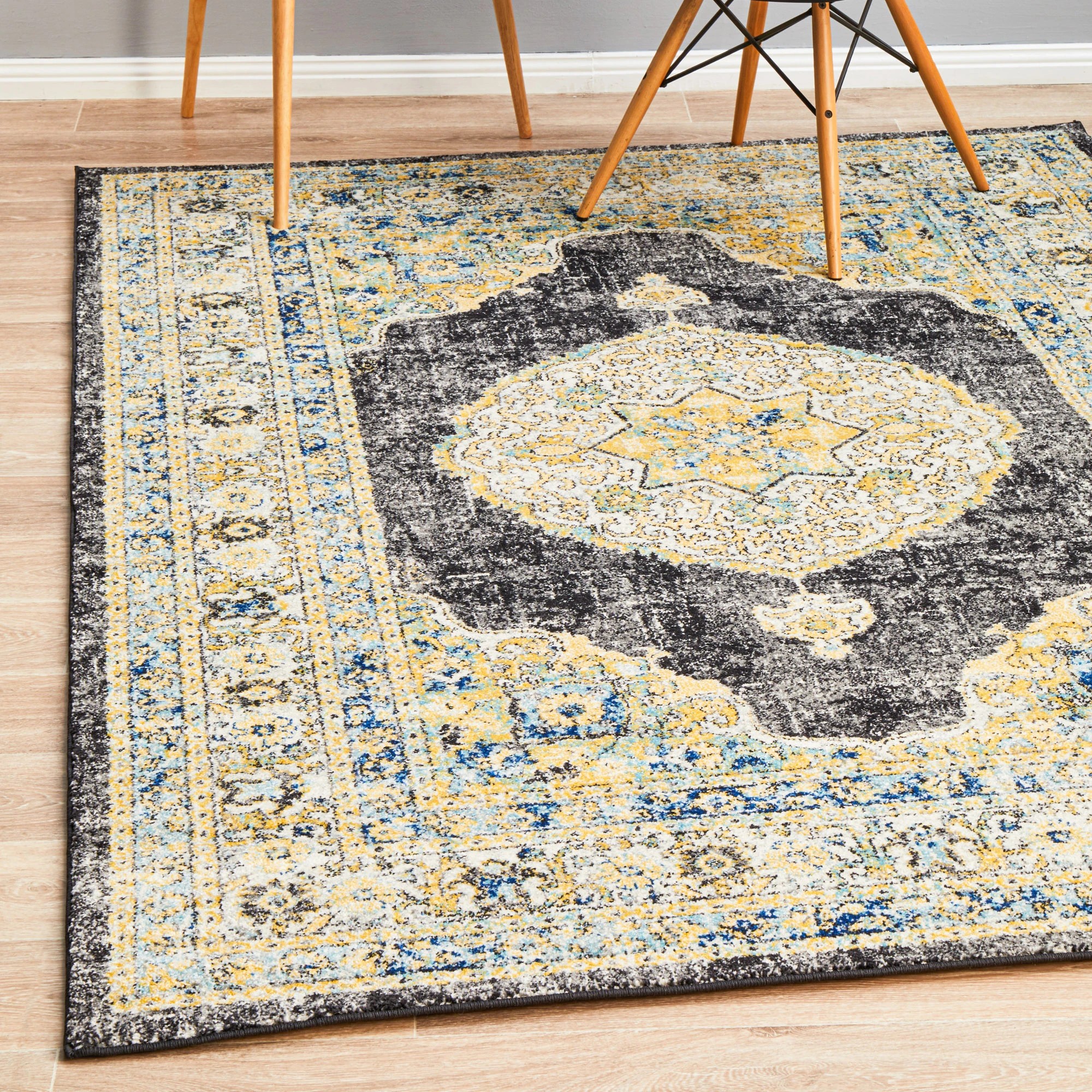 4 Common Ground Rugs Era 955 290x200 cm Rug - Black, 4 of 8