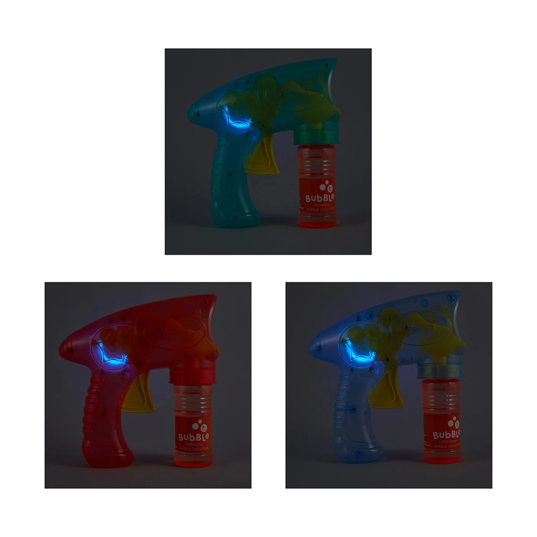 7 Light Up Bubbles Blaster - Assorted, 7 of 10