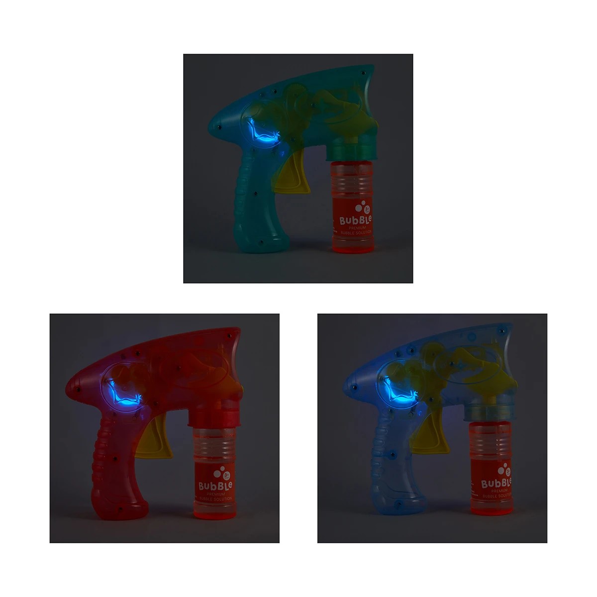 7 Light Up Bubbles Blaster - Assorted, 7 of 10