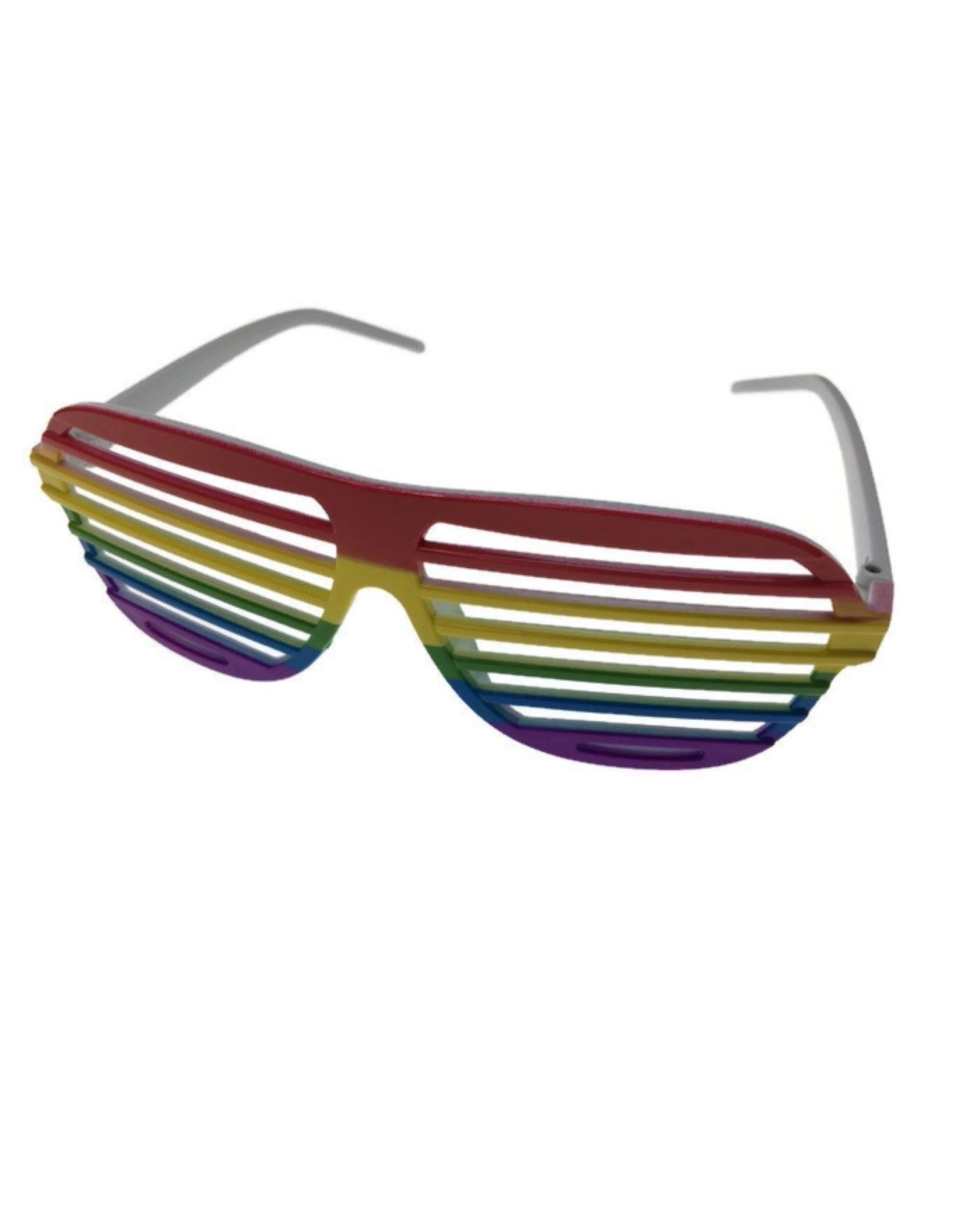 5 BR Costumes 12-Pack Rainbow Sunglasses for Mardi Gras and Pride Celebrations, 5 of 5