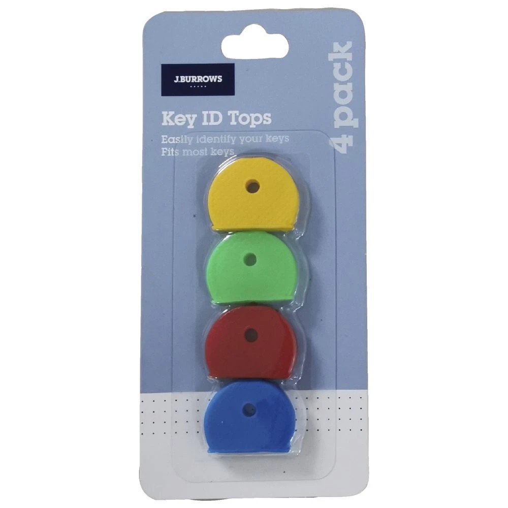 3 J.Burrows Key Toppers 4 Pack Assorted, 3 of 3