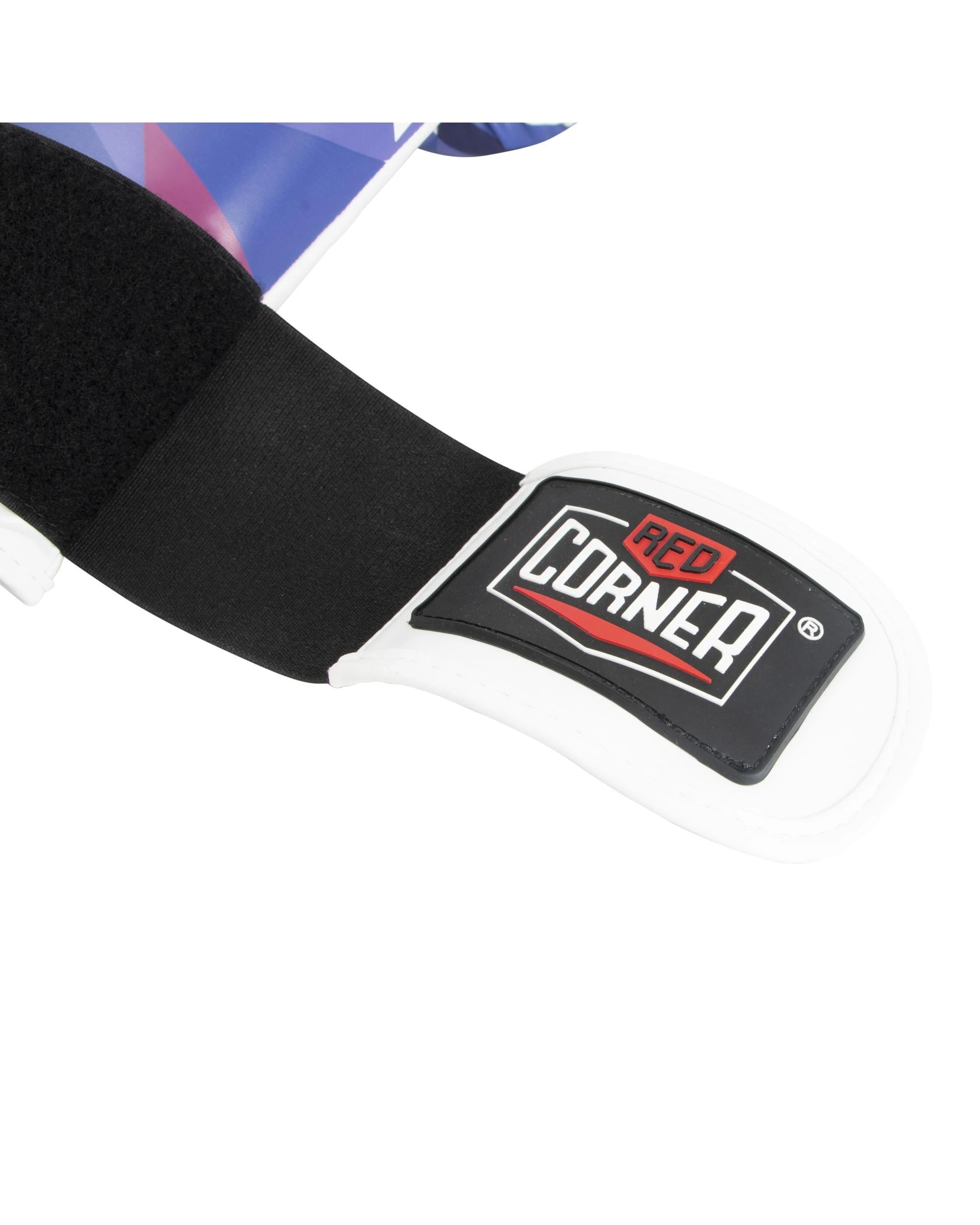 6 Red Corner Boxing Womens Sparring Boxing Gloves - Shattered Blue, 6 of 6