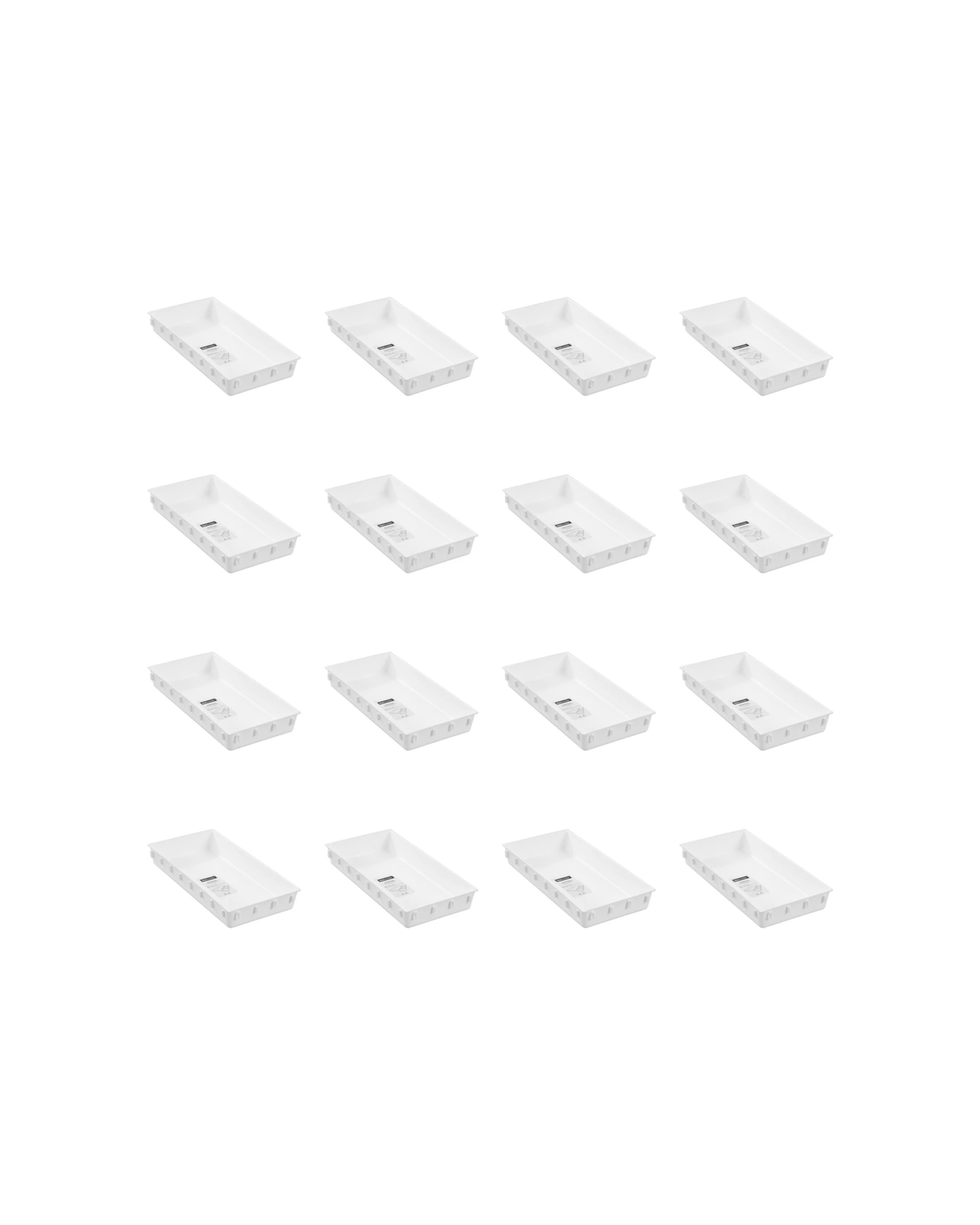 1 16PK Boxsweden Interlock Drawer Organiser Rectangle 34.5x17.5cm - Assorted, 1 of 6