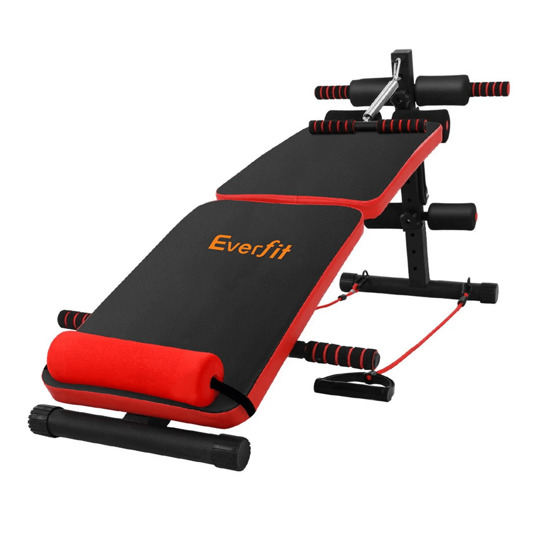 1 Everfit Weight Bench Sit Up Bench Press Foldable Home Gym Equipment - Black, 1 of 2